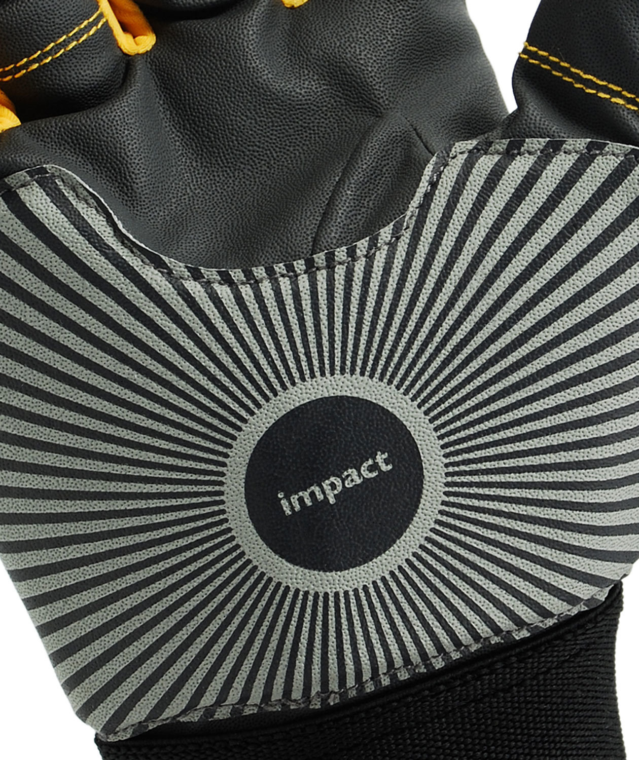 Tegera 9185 Slagd&auml;mpande handskar, Gr&aring;/Svart/Gul