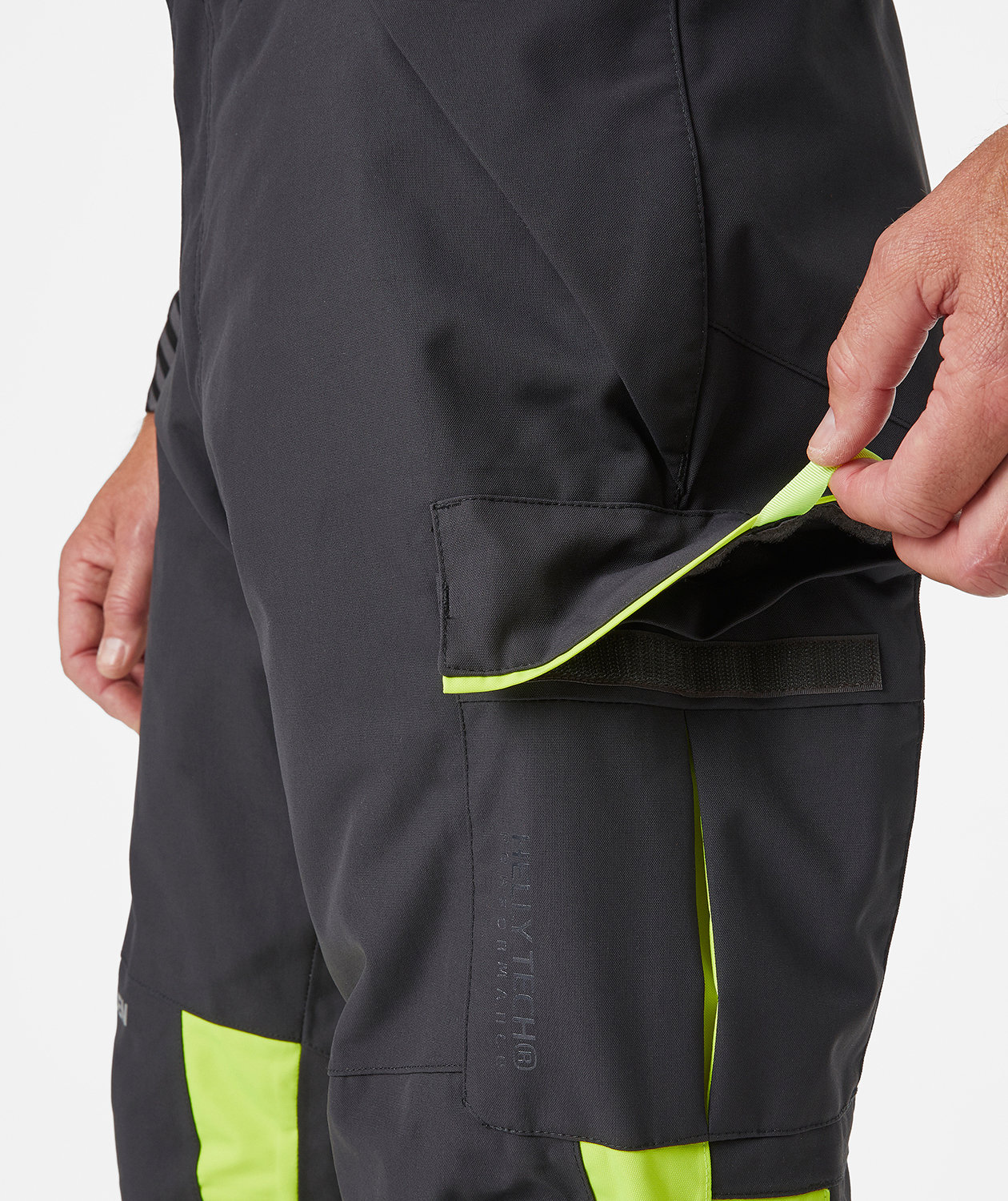 Helly Hansen Alna 2.0 winter trousers, Hi-vis yellow/charcoal, large image number 4