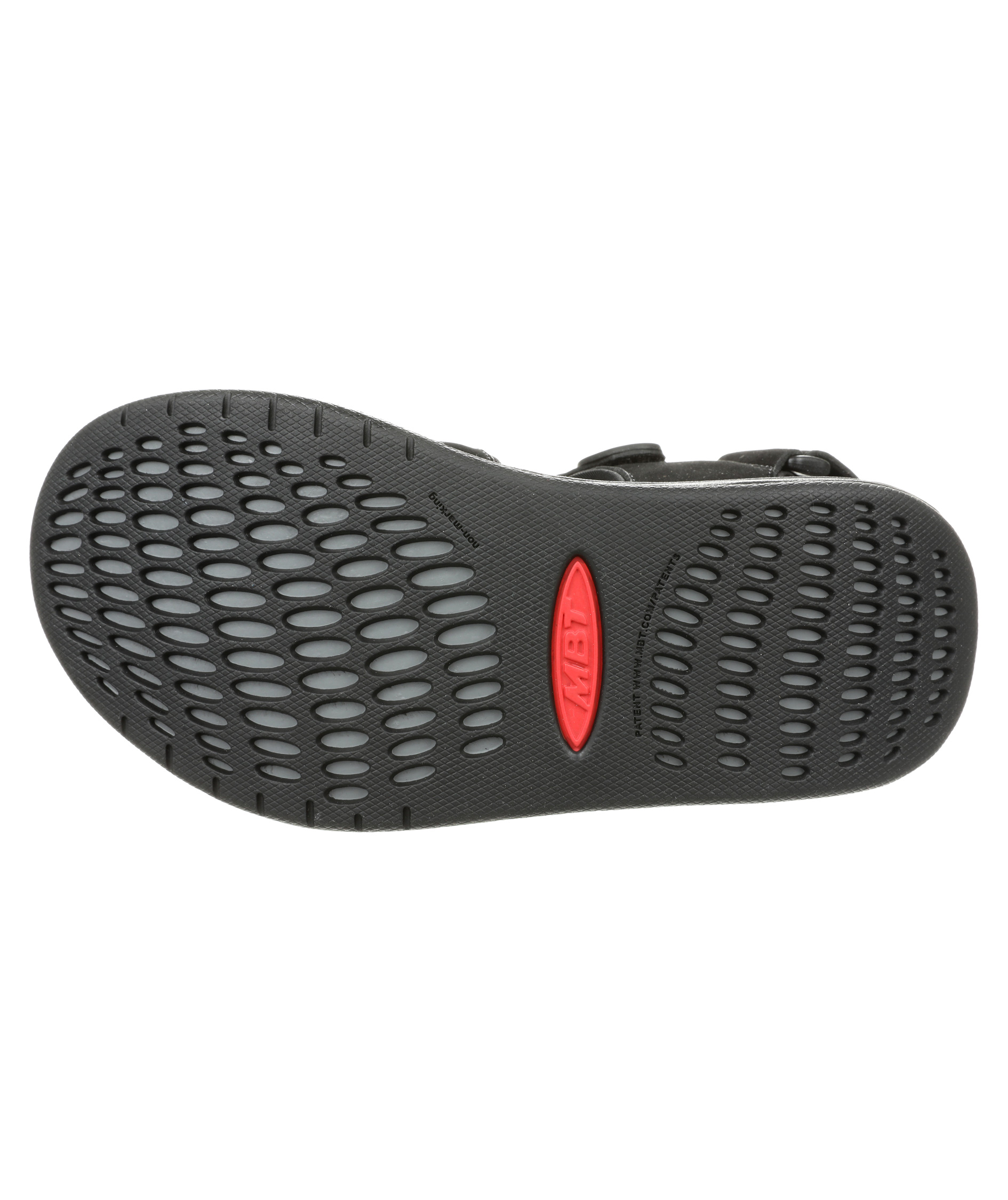 MBT Kisumu Classic dame sandaler, Svart, large image number 4