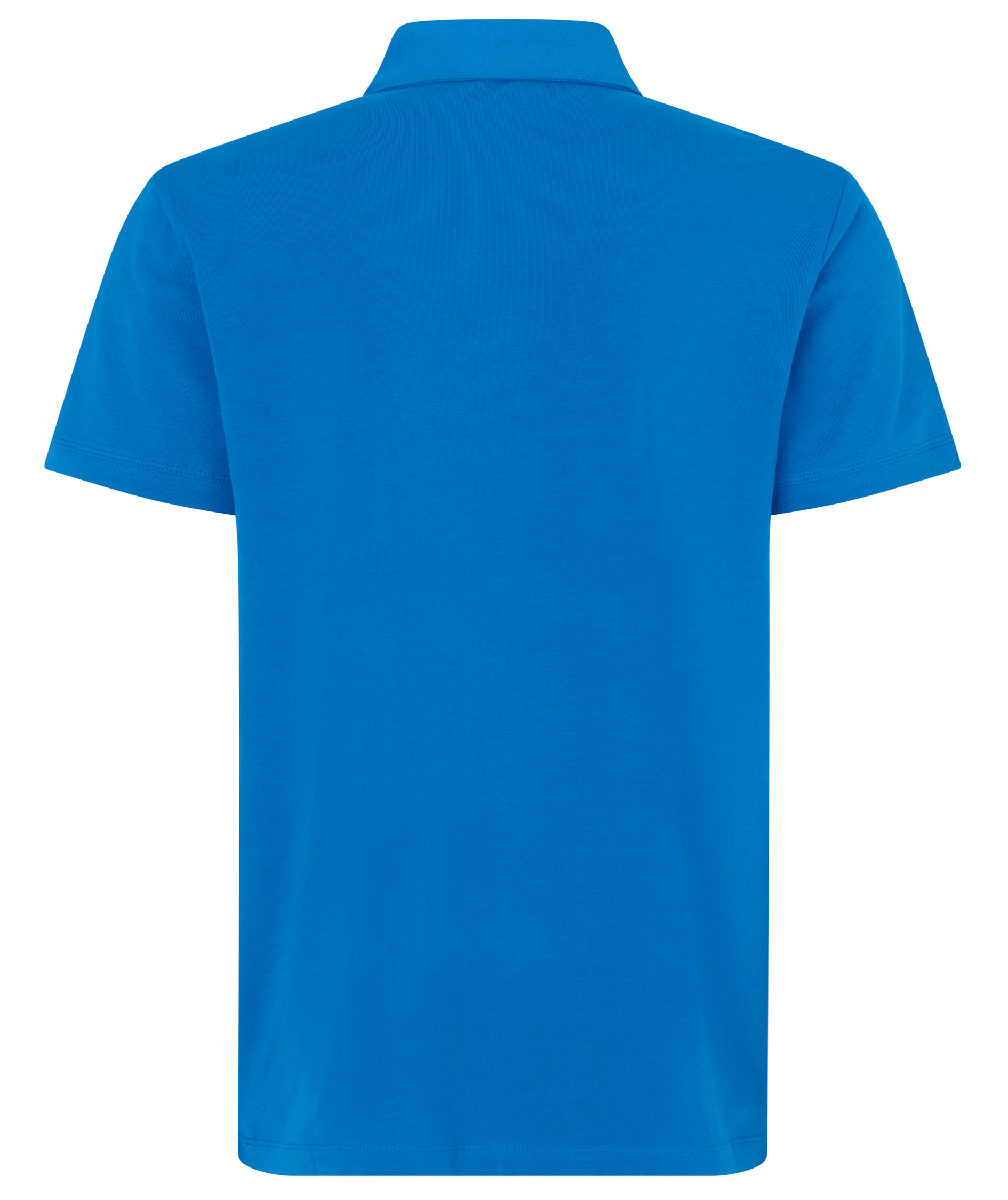 ID business polo med stretch, Azure, large image number 1