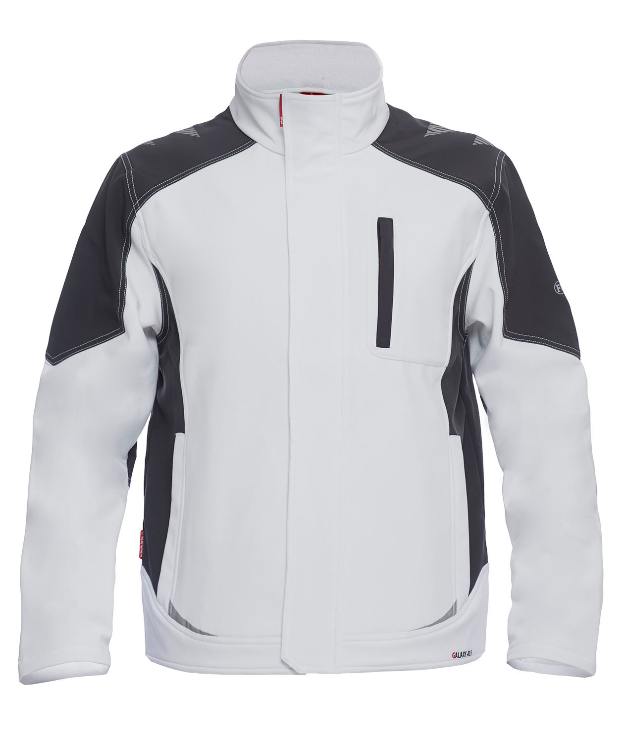 Engel Galaxy softshelljakke, Hvit/Antrasittgr&aring;, Hvit/Antrasittgr&aring;, swatch