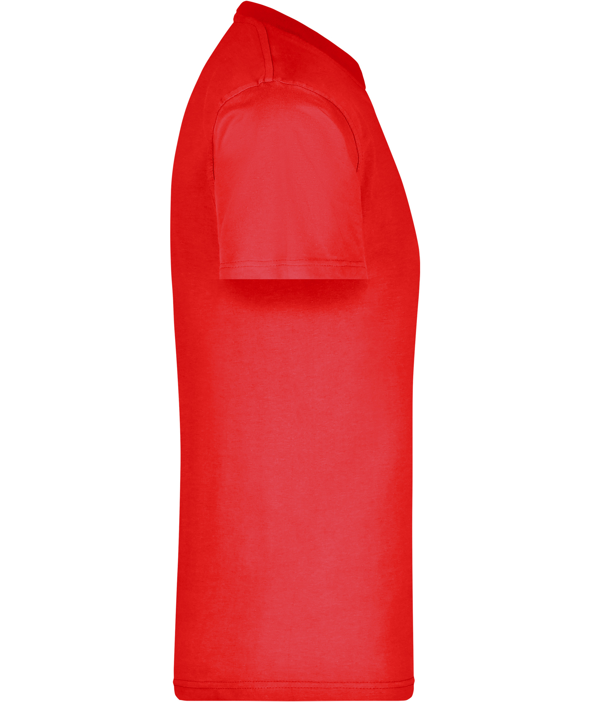 James & Nicholson T-Shirt Round-T Heavy, Tomato, large image number 2