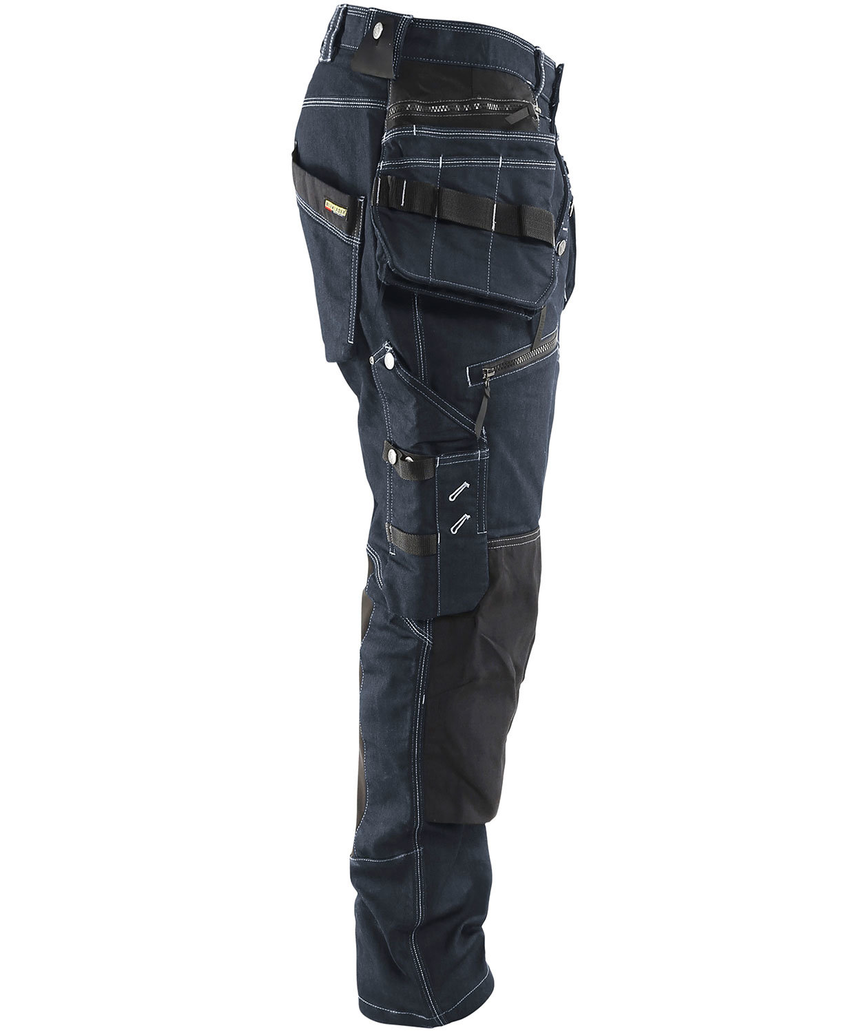 Bl&aring;kl&auml;der h&aring;ndverksbukse X1999, Marine/Svart, large image number 4