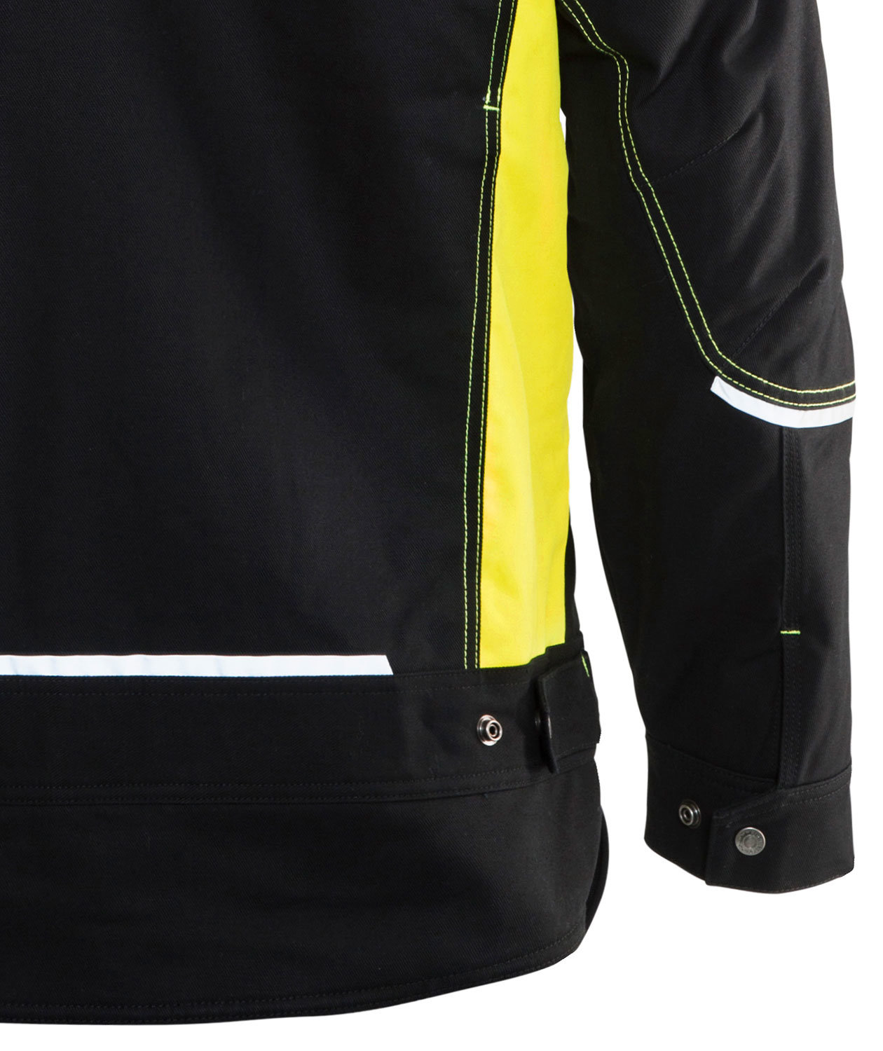 Bl&aring;kl&auml;der winter work jacket, Black/Yellow, large image number 3