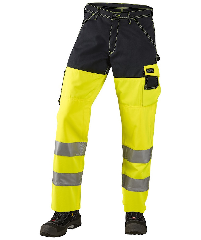 Hi-Vis yellow/marine