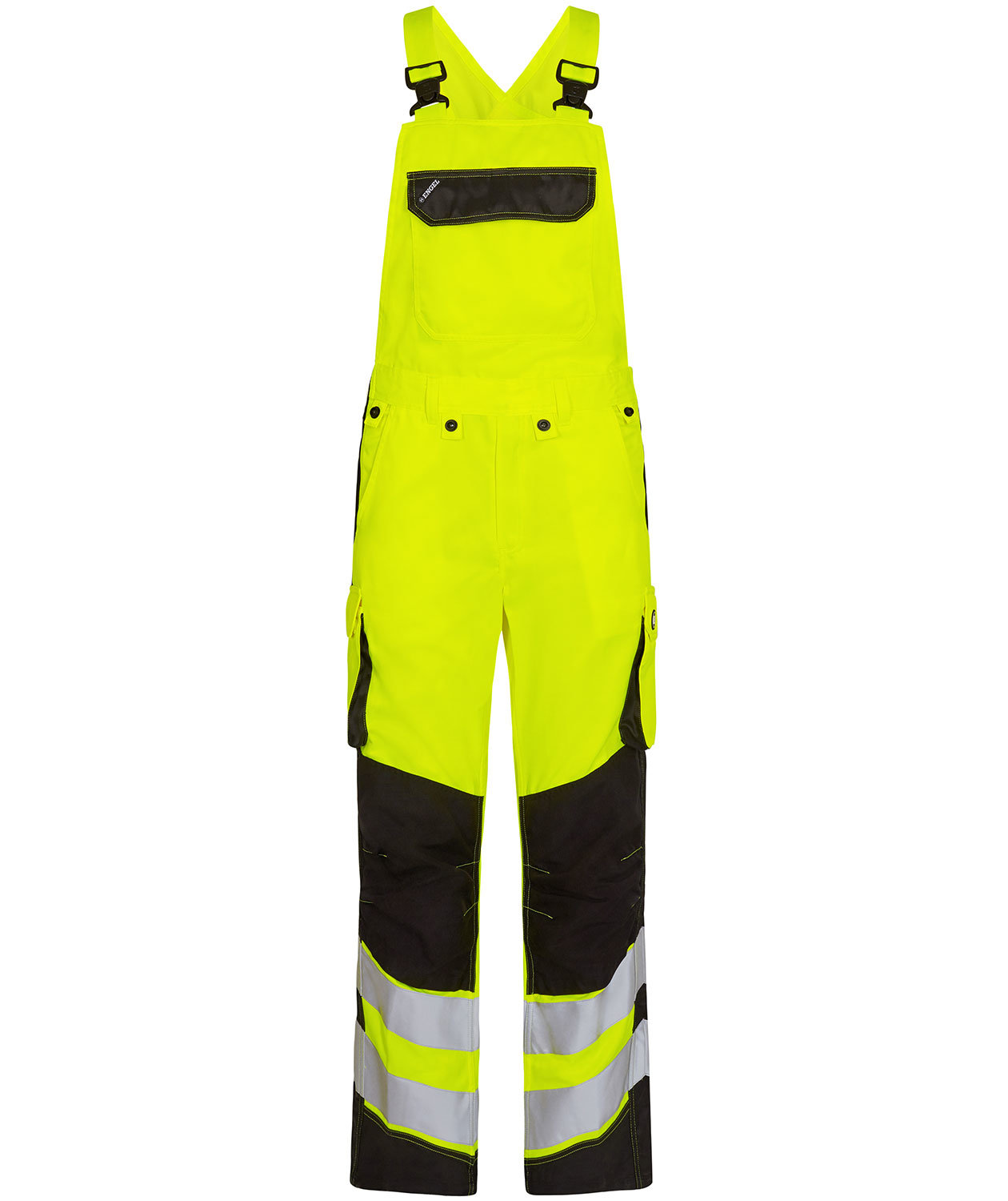 Engel Safety Light h&auml;ngselbyxa, Varsel Gul/Svart, large image number 0