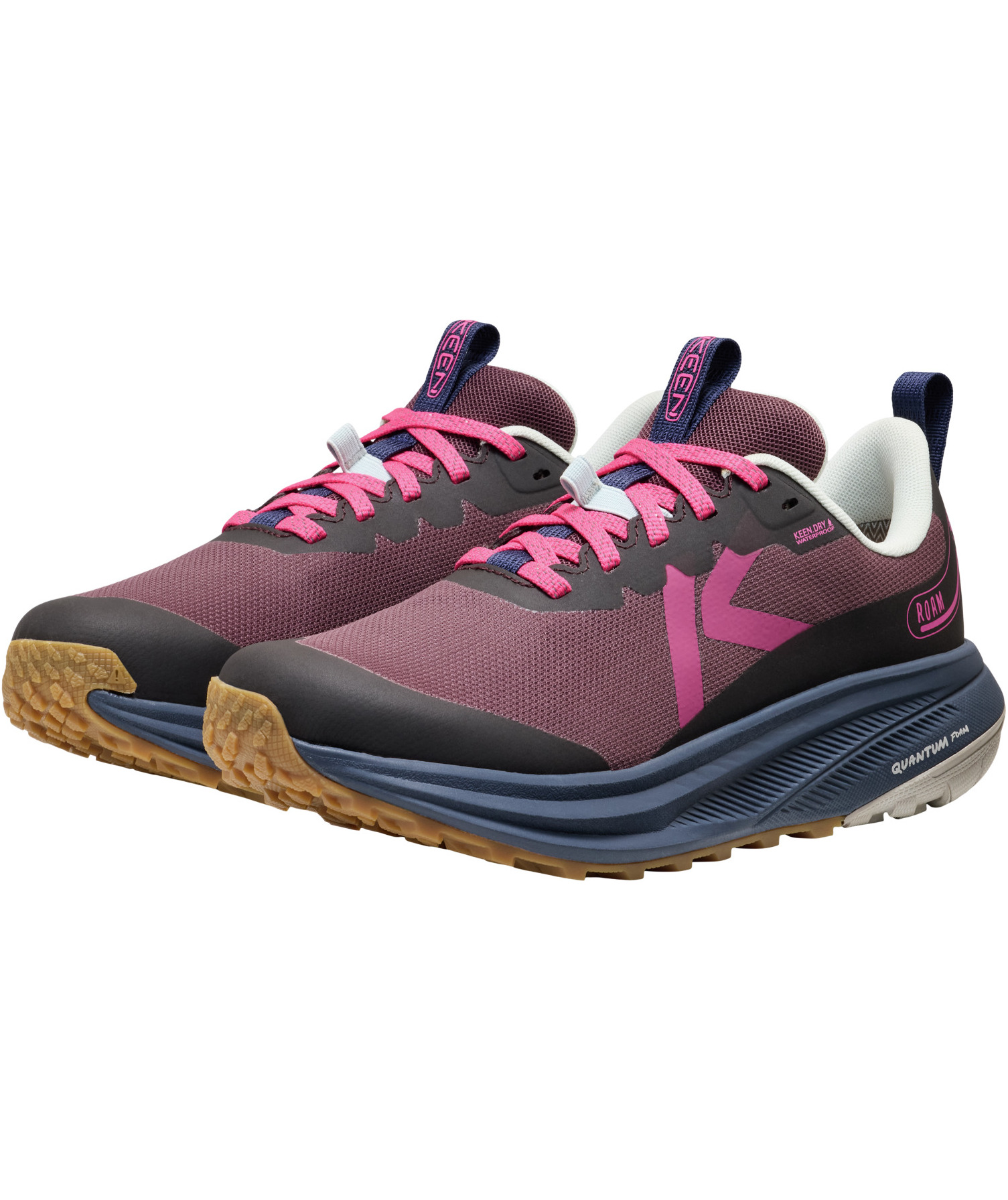 Keen Roam WP l&ouml;parskor dam, Huckleberry/Ballad Blue