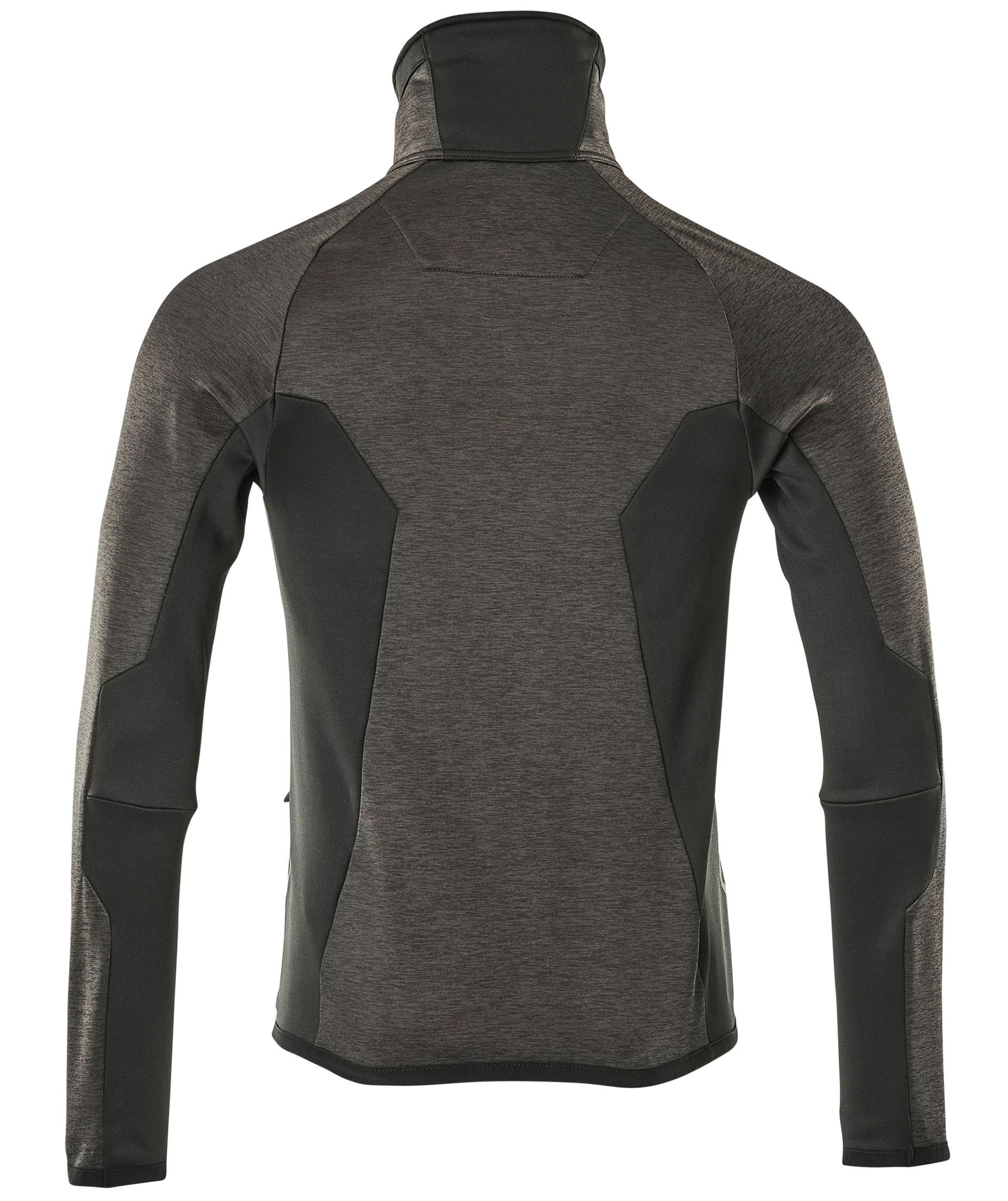 Mascot Advanced fleece sweater with zip, Dark Anthracite/Black