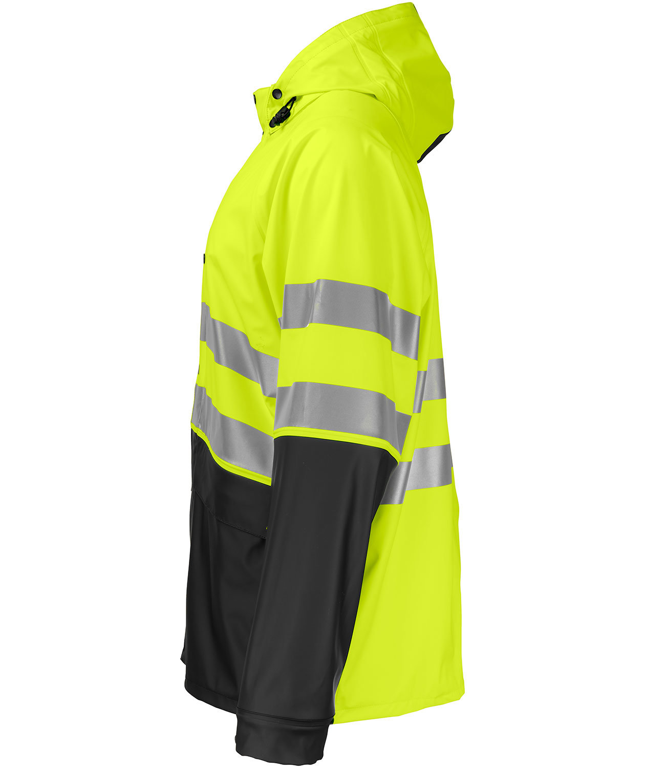ProJob rain jacket 6431, Hi-vis Yellow/Black, large image number 2