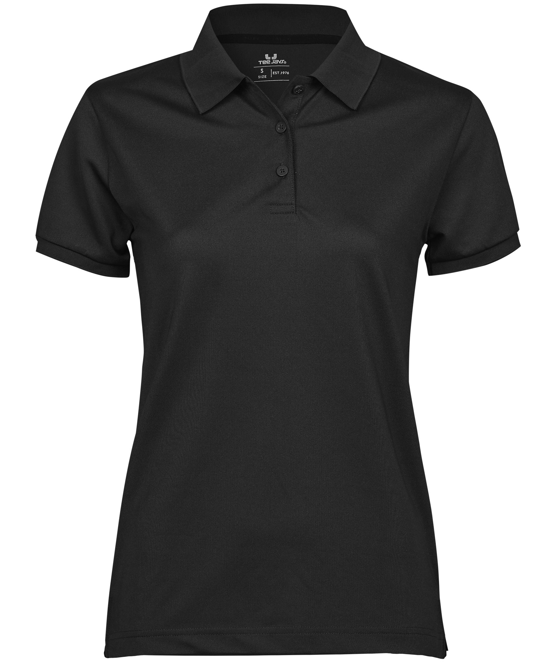 Tee Jays Club women's polo T-shirt, Black, large image number 0