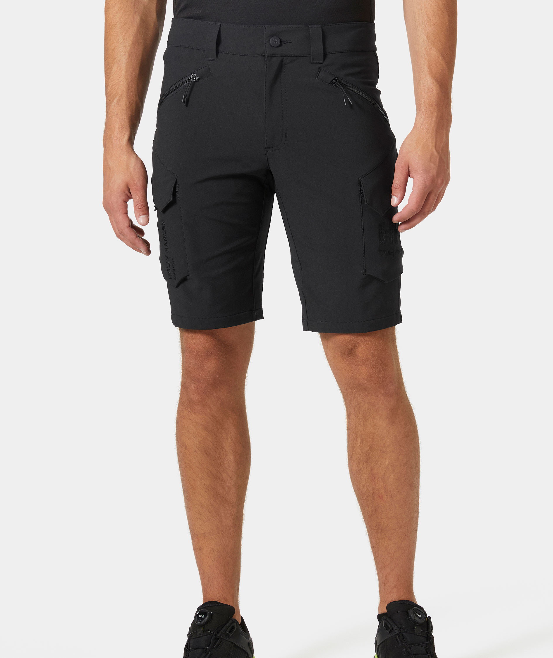 Helly Hansen Magni Evo. Connect&trade; cargoshorts full stretch, Black
