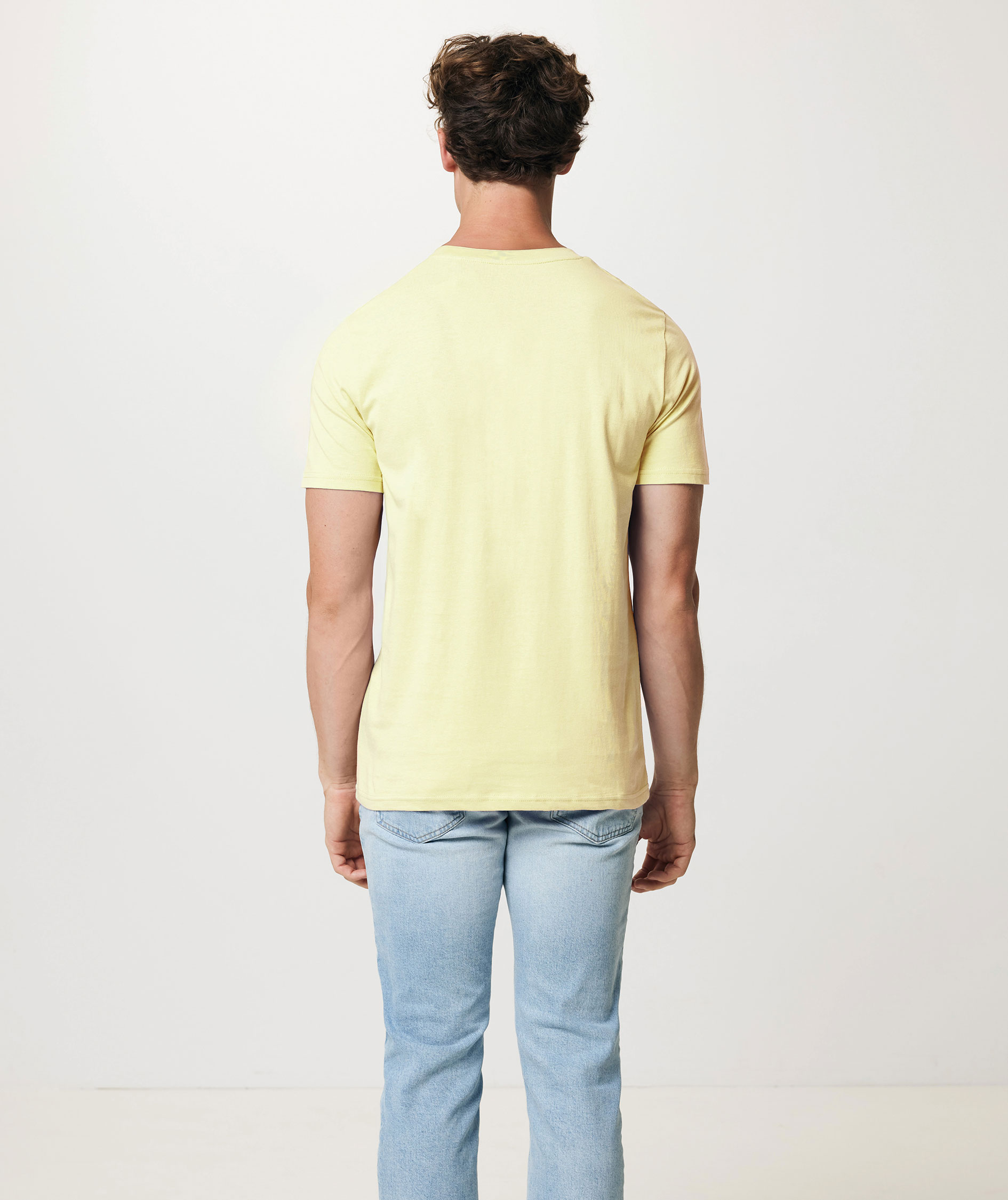 Iqoniq Brett T-Shirt, Cream Yellow, large image number 3