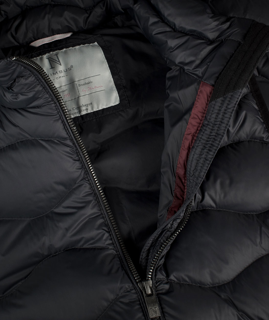 Nimbus Vermont body warmer med dun dam, Svart, large image number 6