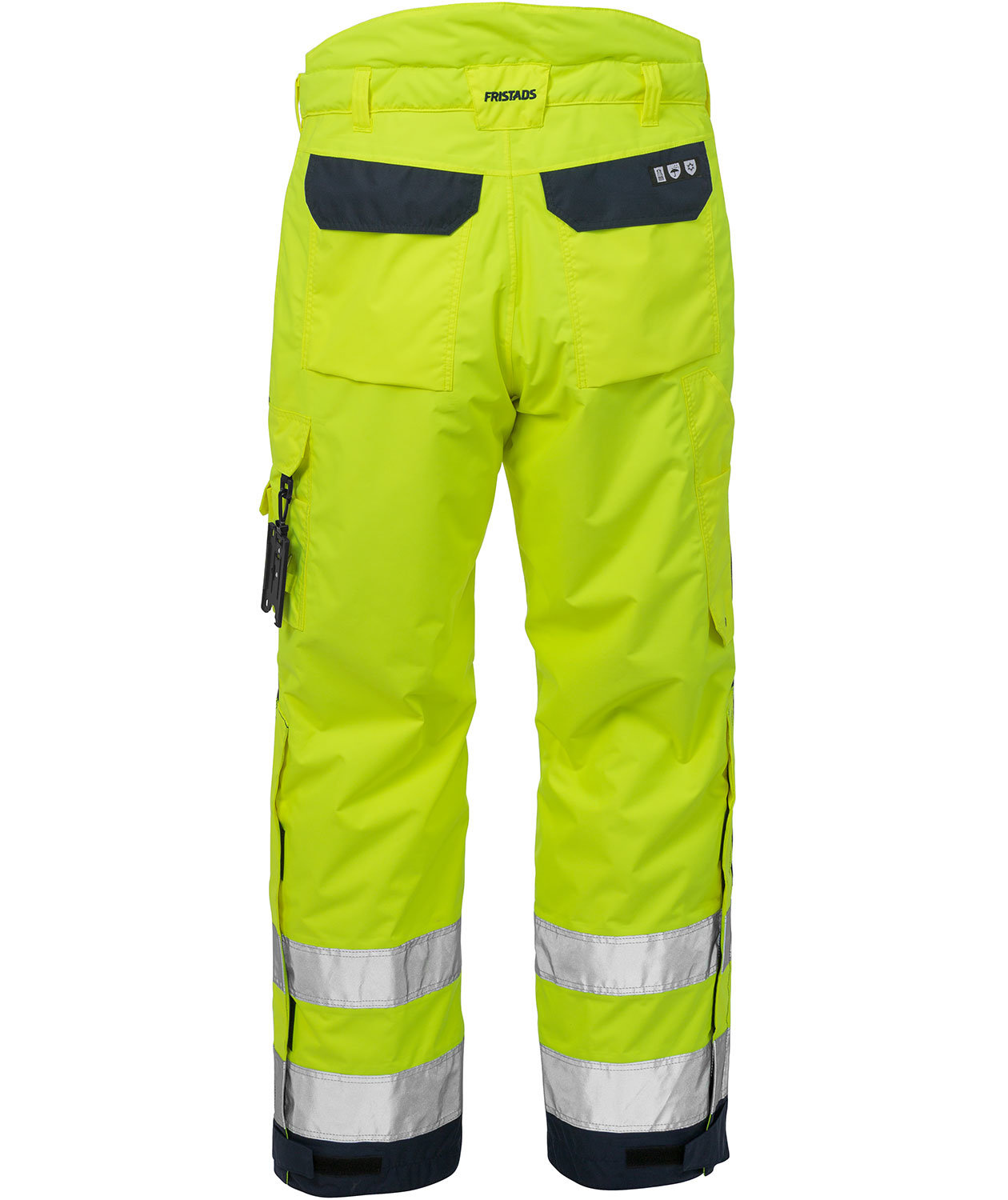 Fristads Airtech&reg; winter trousers 2035, Hi-vis Yellow/Marine, large image number 3