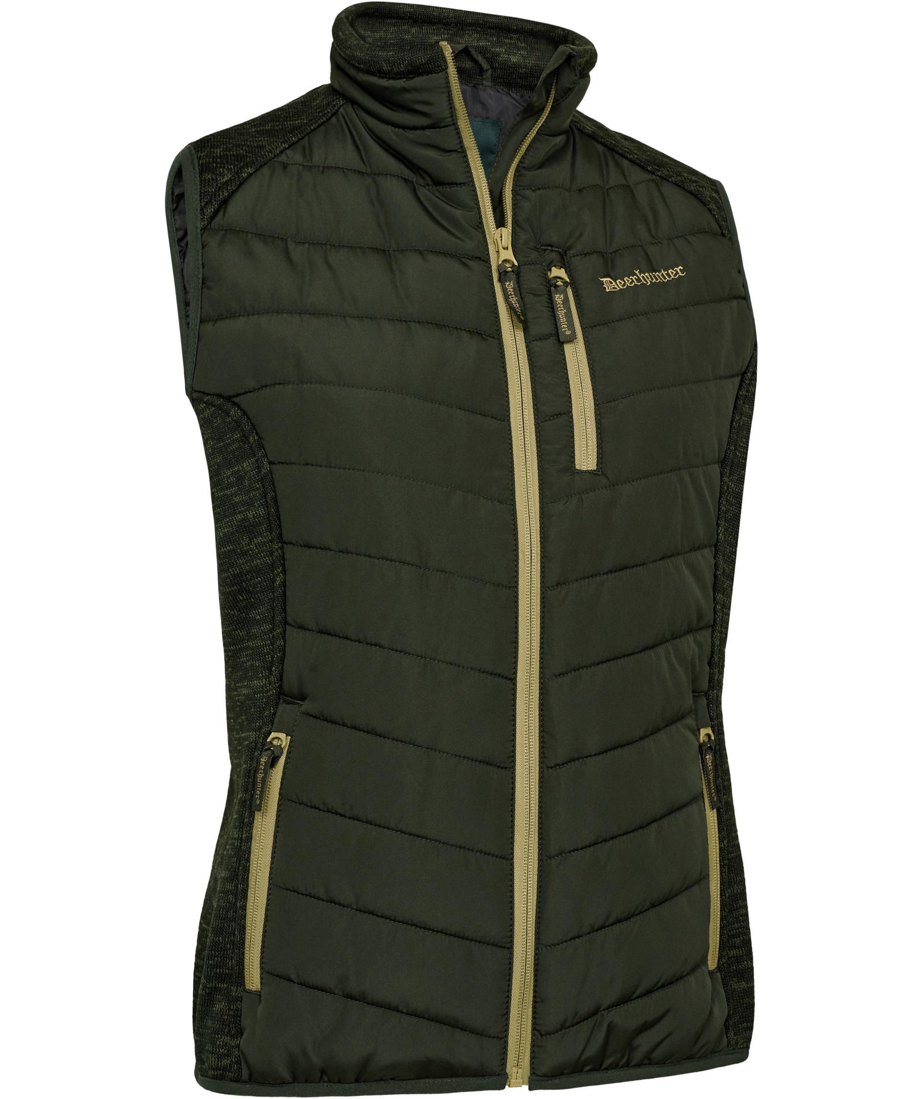 Deerhunter Moor vadderad v&auml;st med stickning, Forest Ember