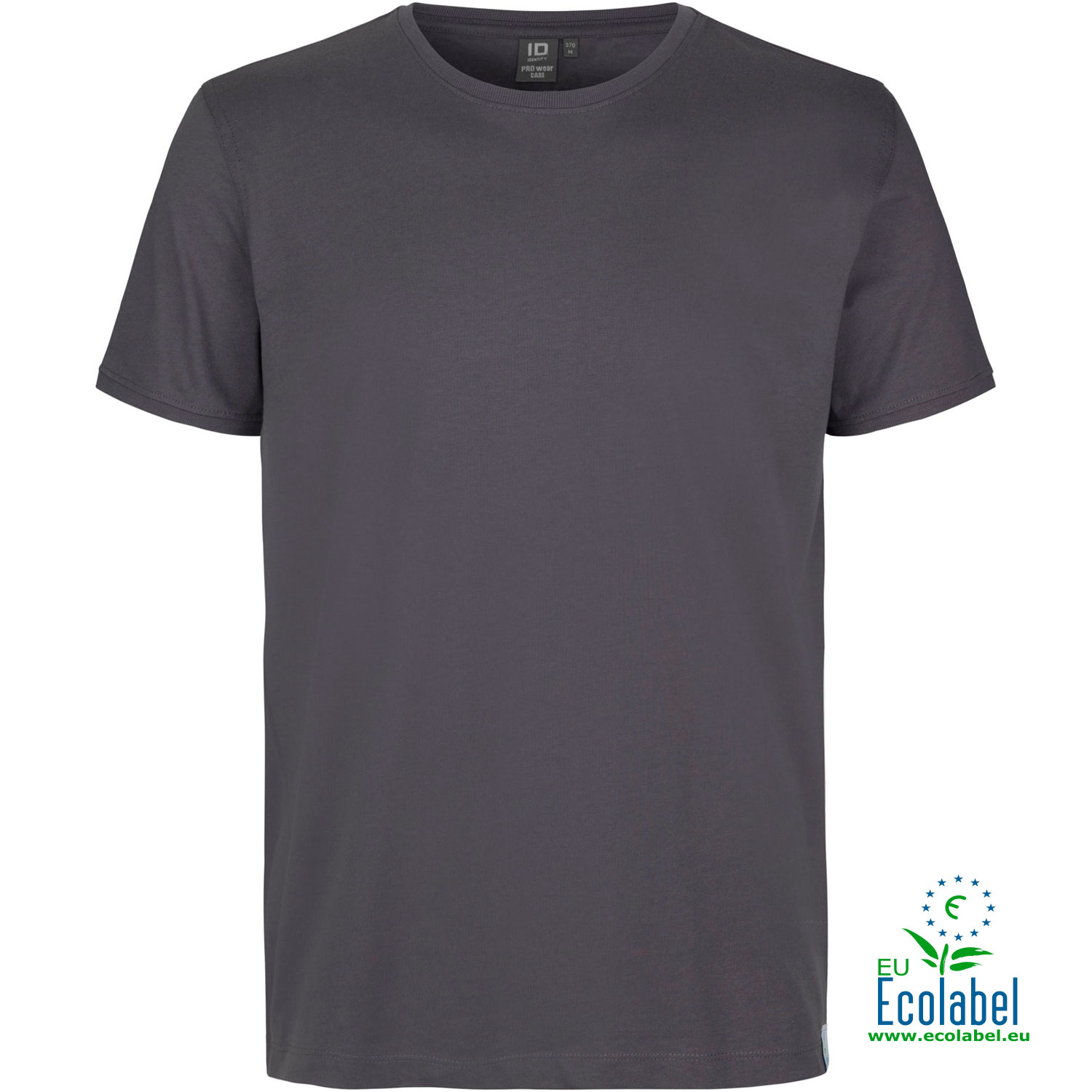 ID PRO wear CARE T-skjorte med rund hals, Silver Grey