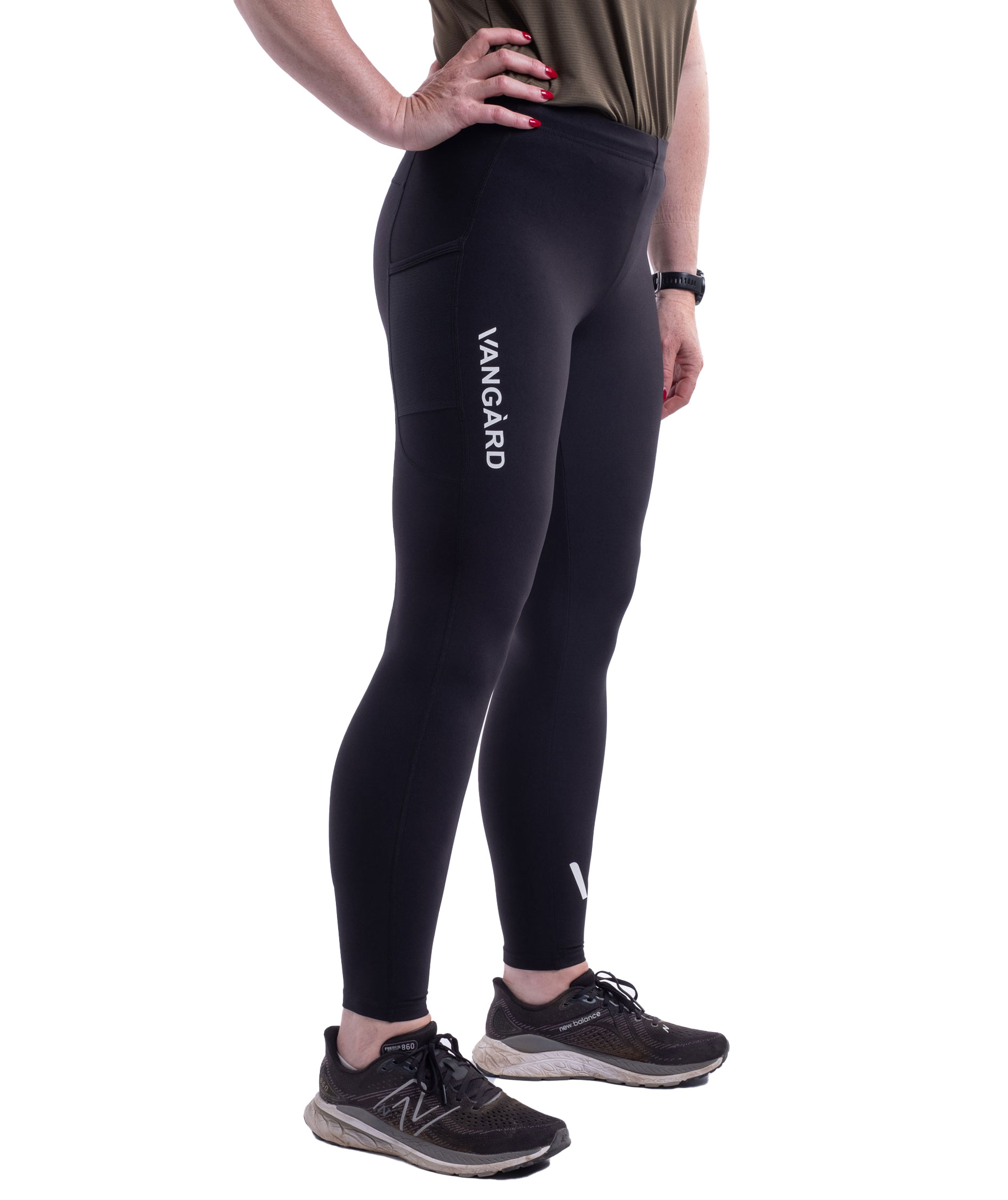Vang&agrave;rd Active women's running tights, Black, large image number 6
