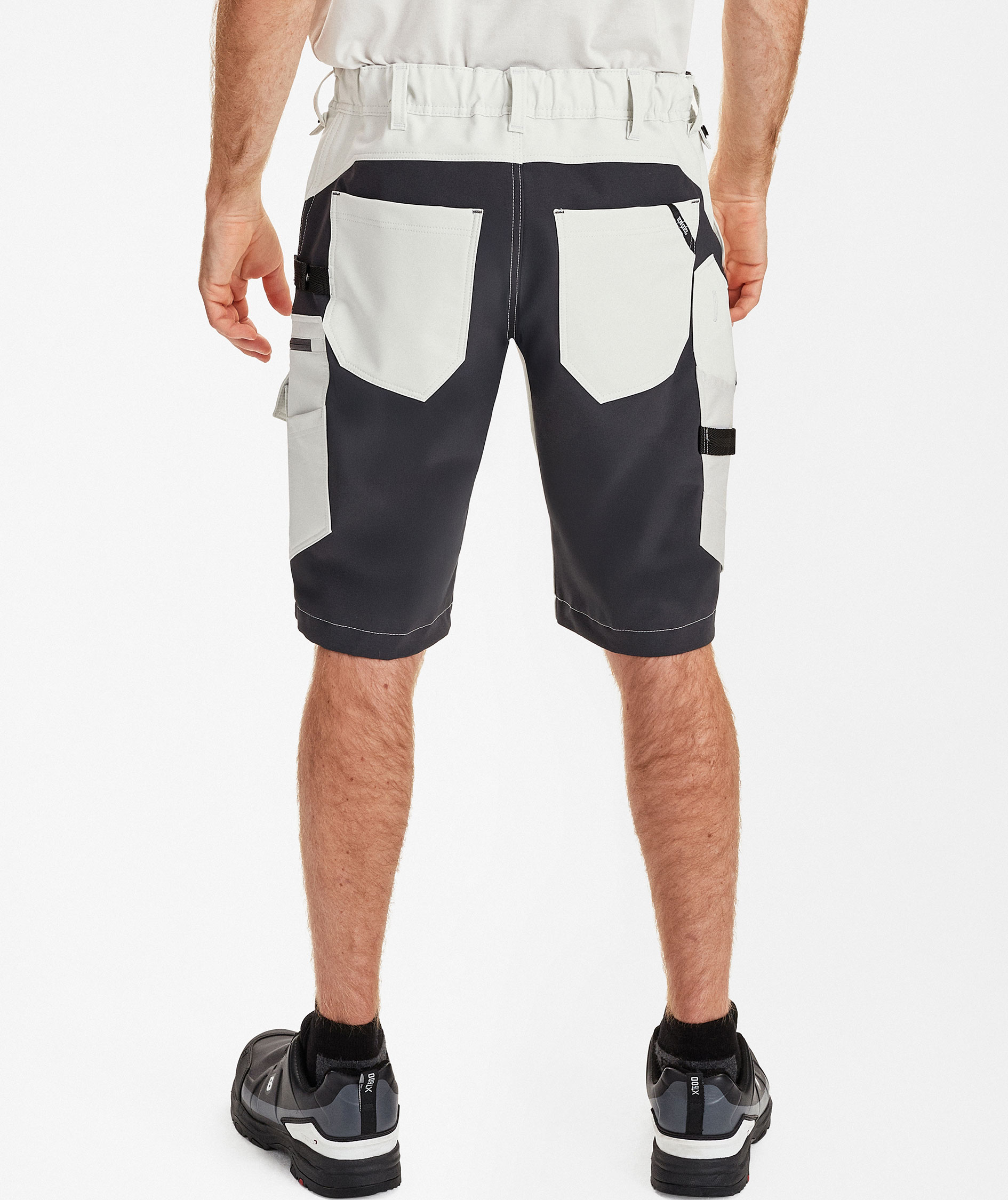 Engel Entire shorts full stretch, Bone White/Anthracite Grey, large image number 4