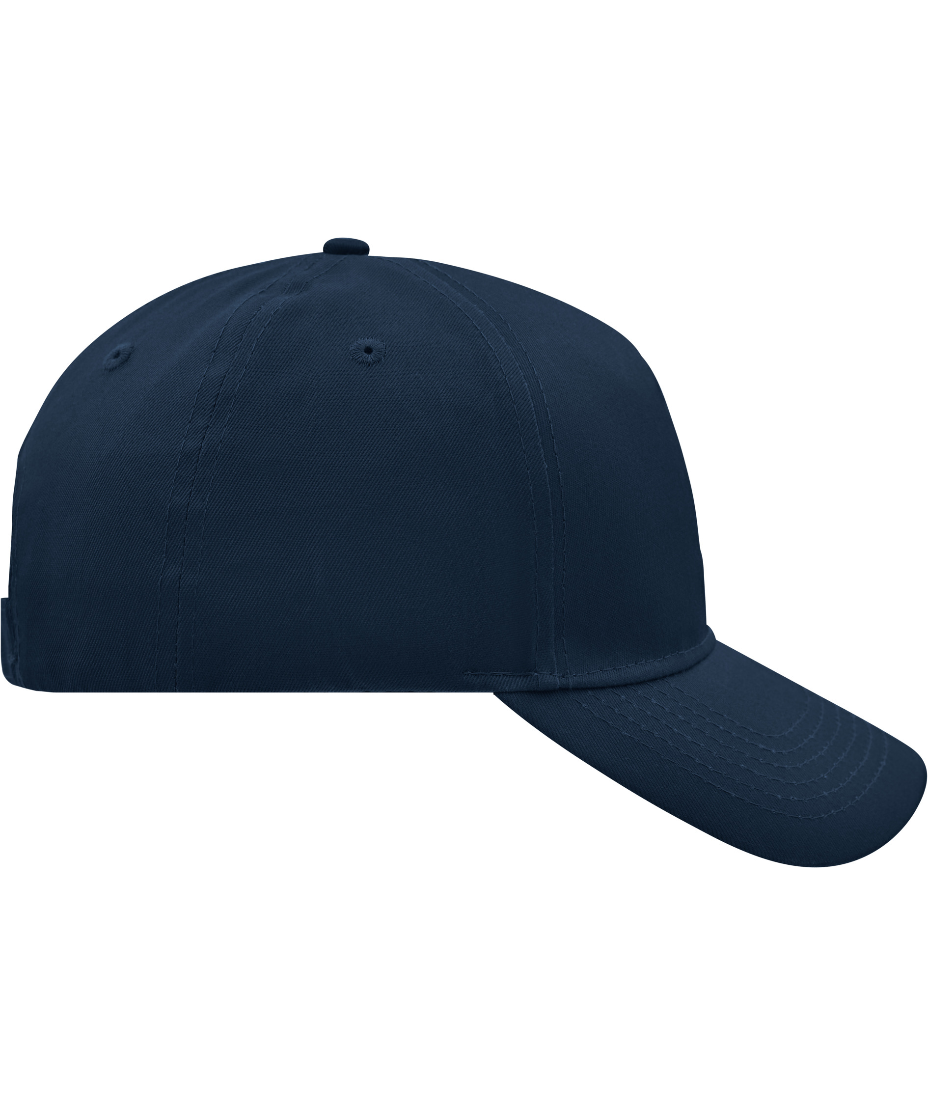 Myrtle Beach Unbrushed 5 panel cap, Navy, Navy, large image number 3