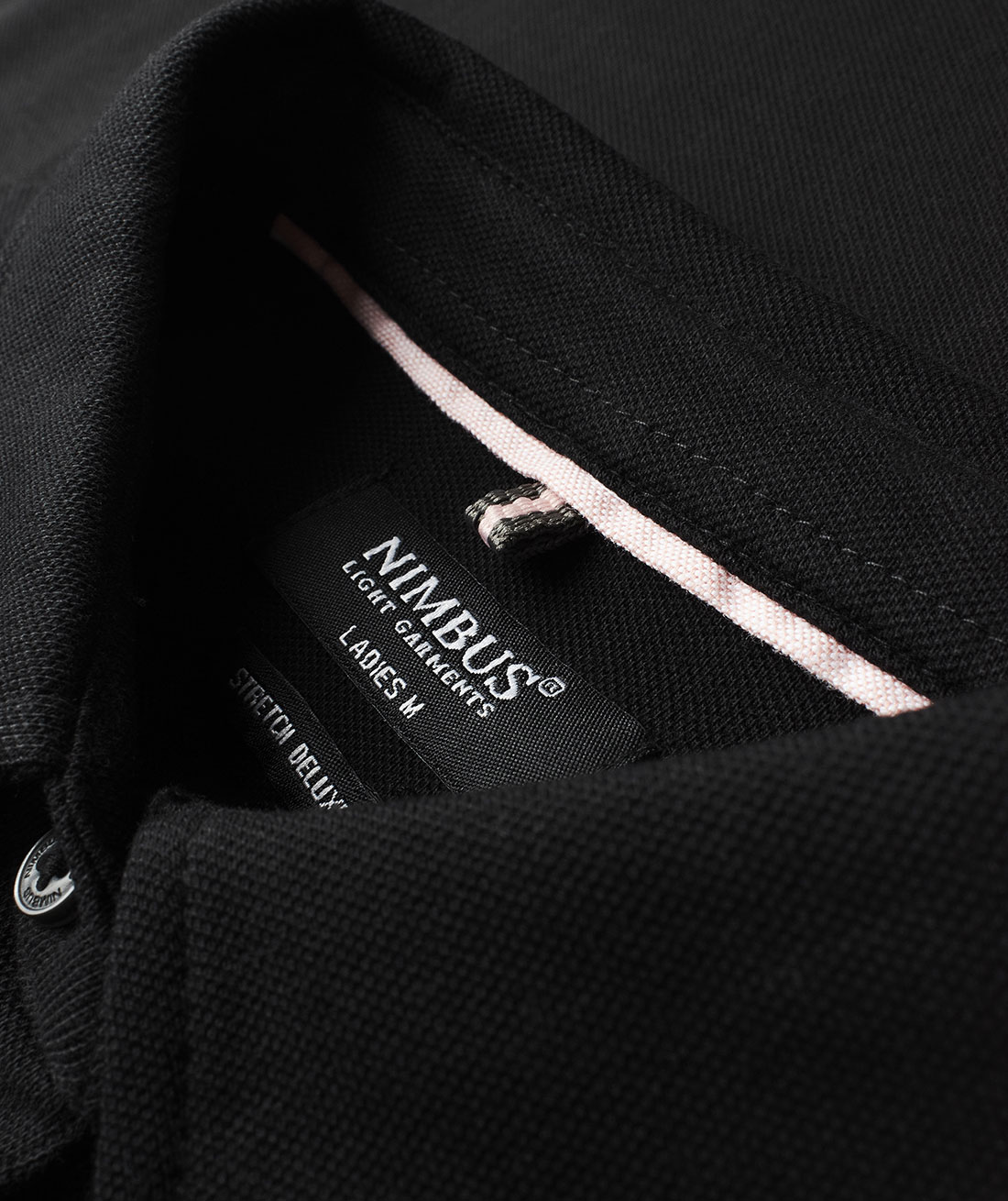 Nimbus Carlington lang&auml;rmliges Damen Poloshirt, Schwarz, large image number 3