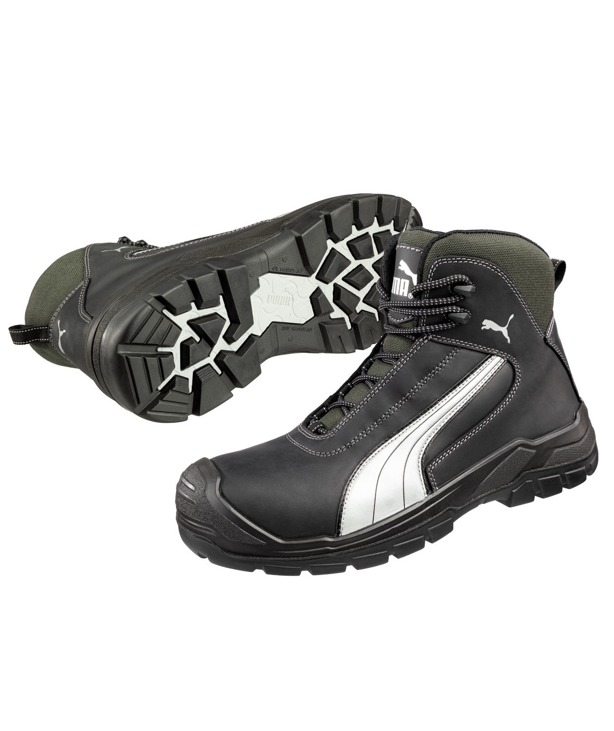 Puma Cascades Mid sikkerhedsst&oslash;vletter S3, Sort, large image number 6