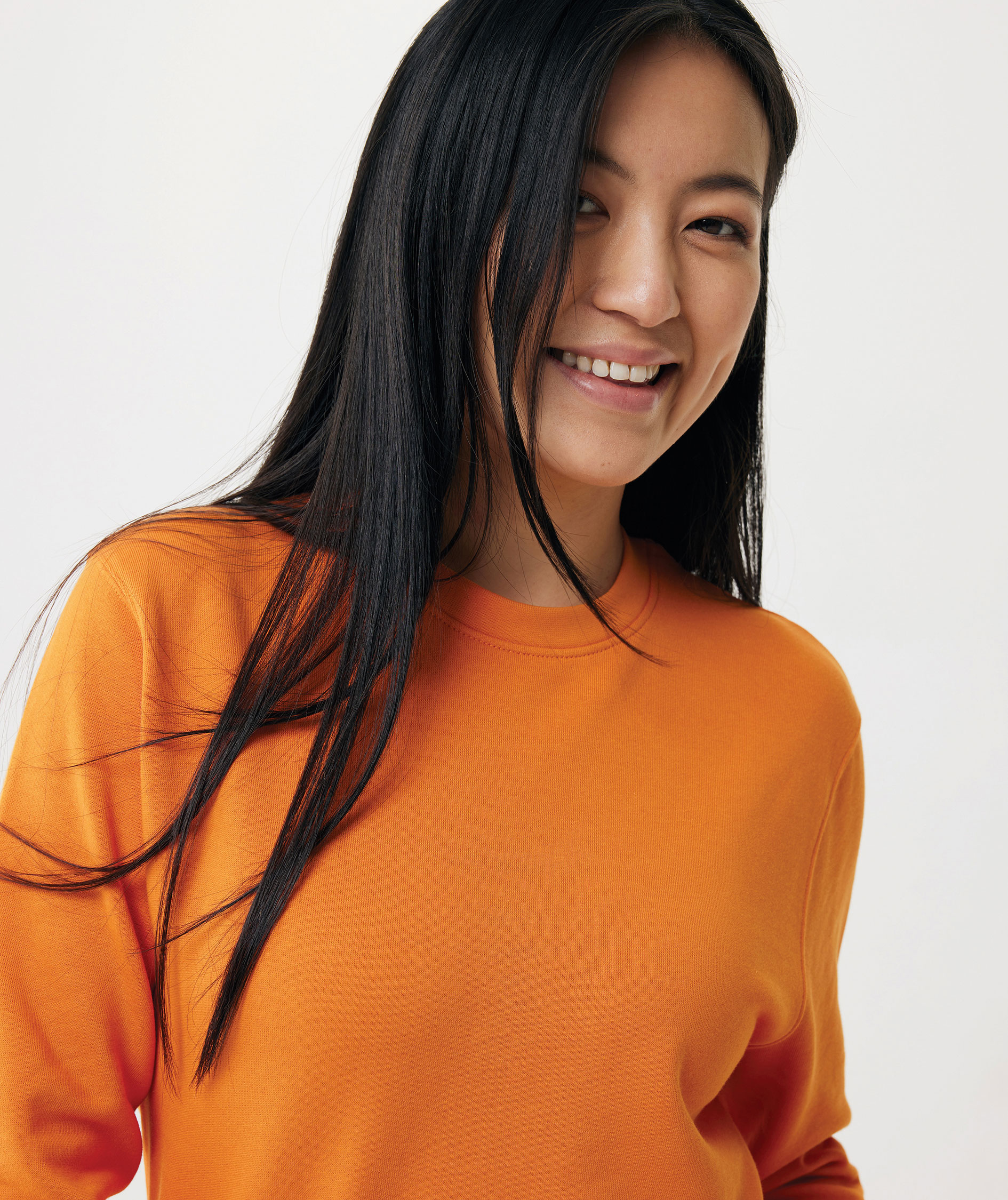 Iqoniq Etosha sweatshirt, Orange, large image number 6