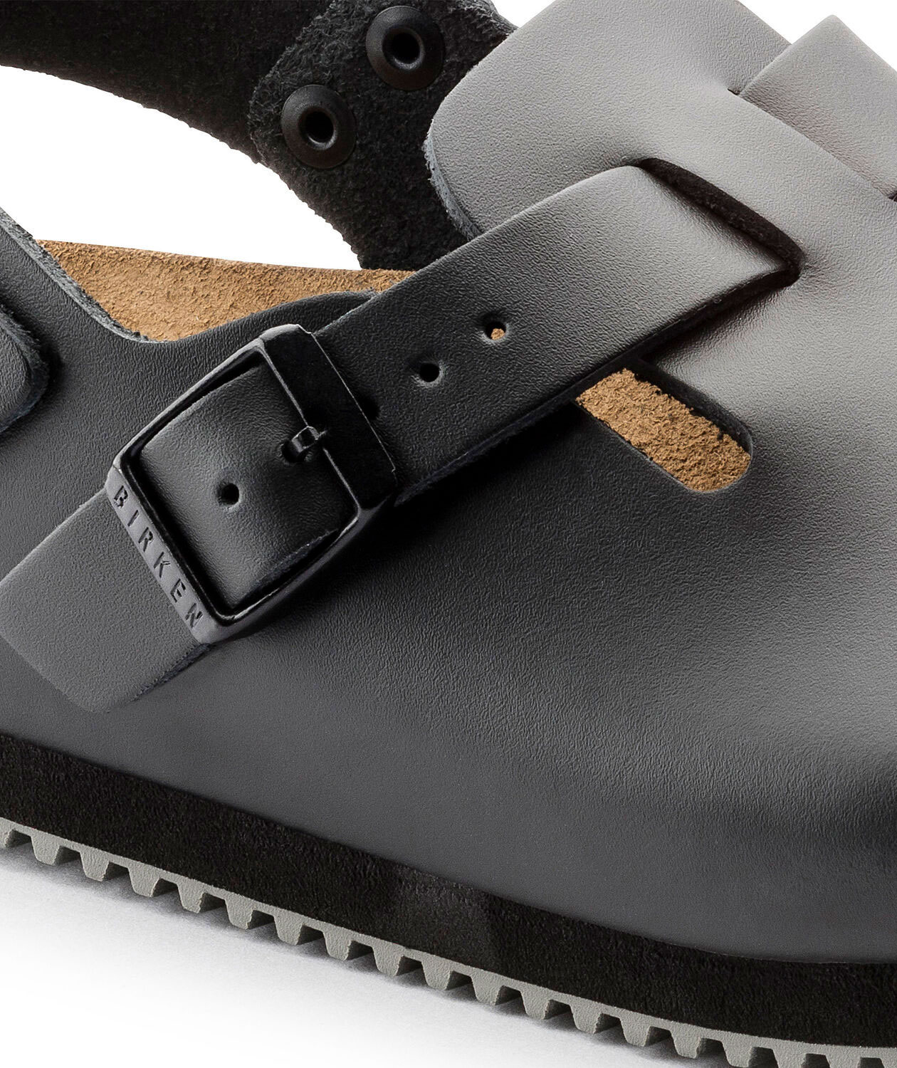 Birkenstock Tokio Supergrip Regular Fit sandaler, Svart, large image number 7