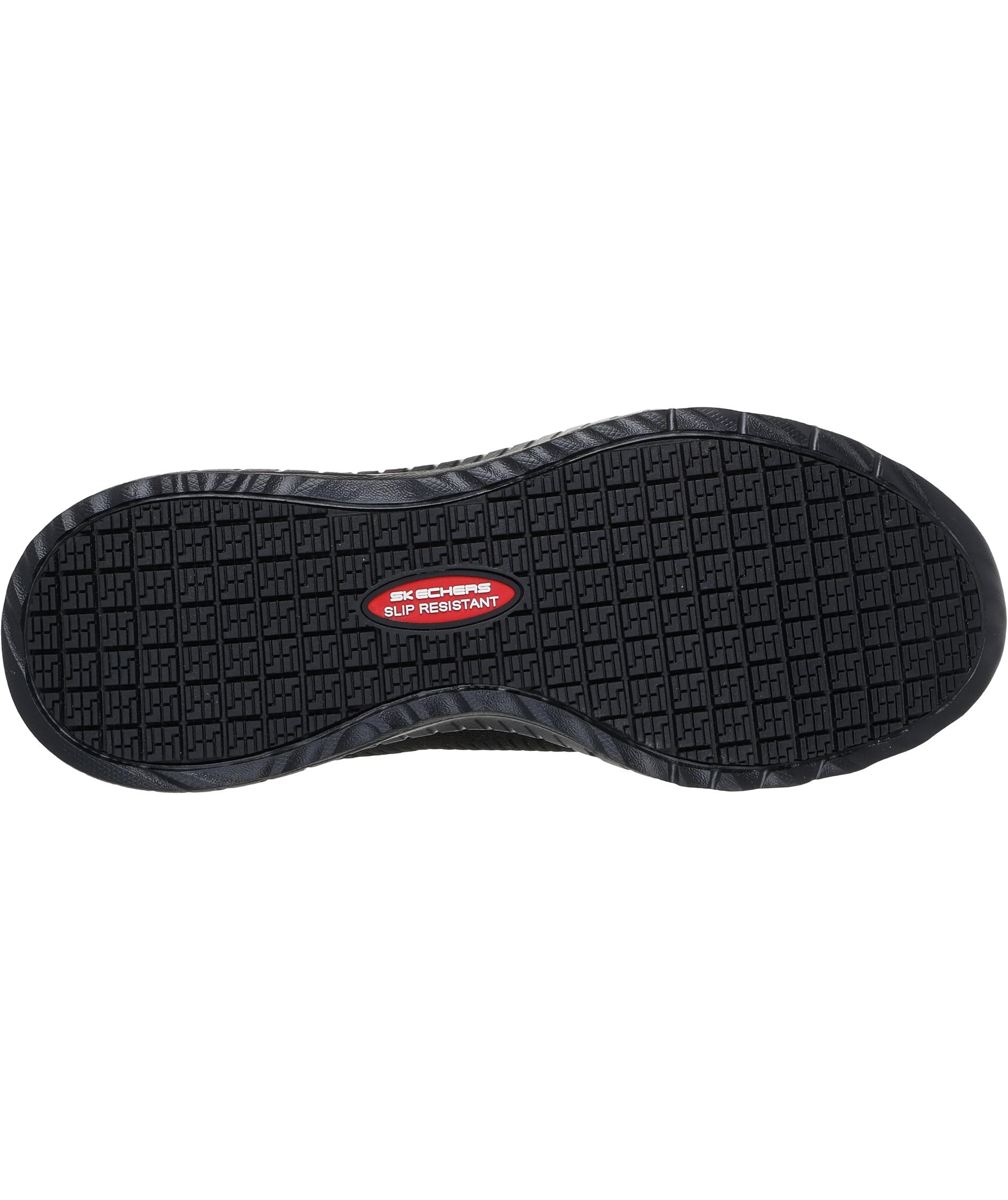 Skechers Squad Chaos women's work shoes, Black, large image number 2