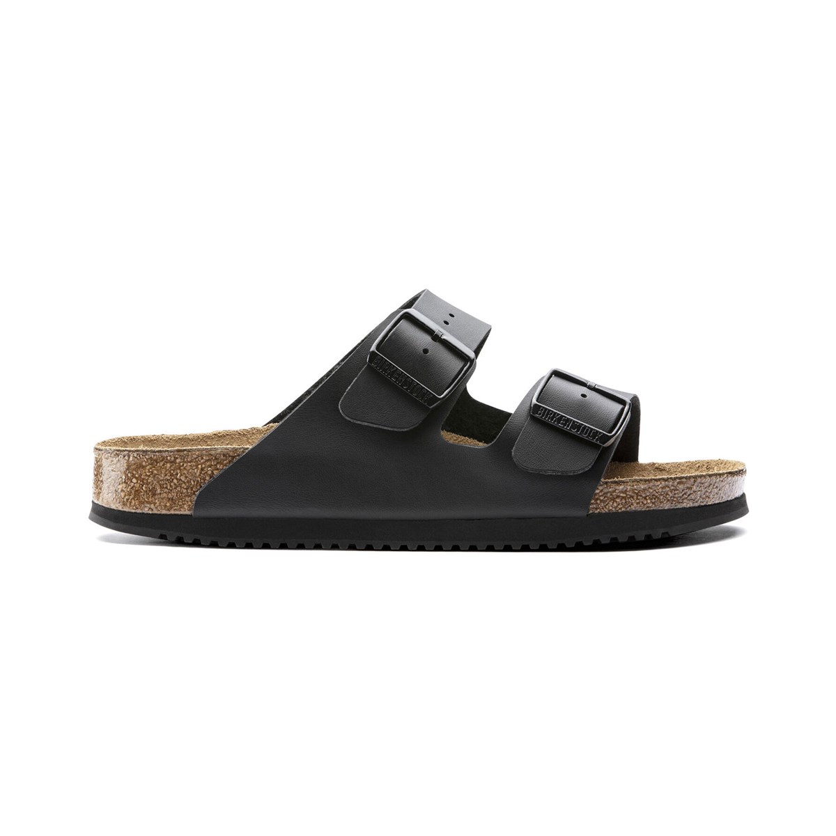 Birkenstock Arizona Narrow Fit sandaler, Sort, large image number 4