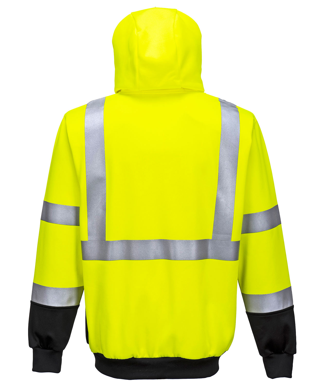 Portwest hoodie, Hi-vis Yellow/Black, large image number 2