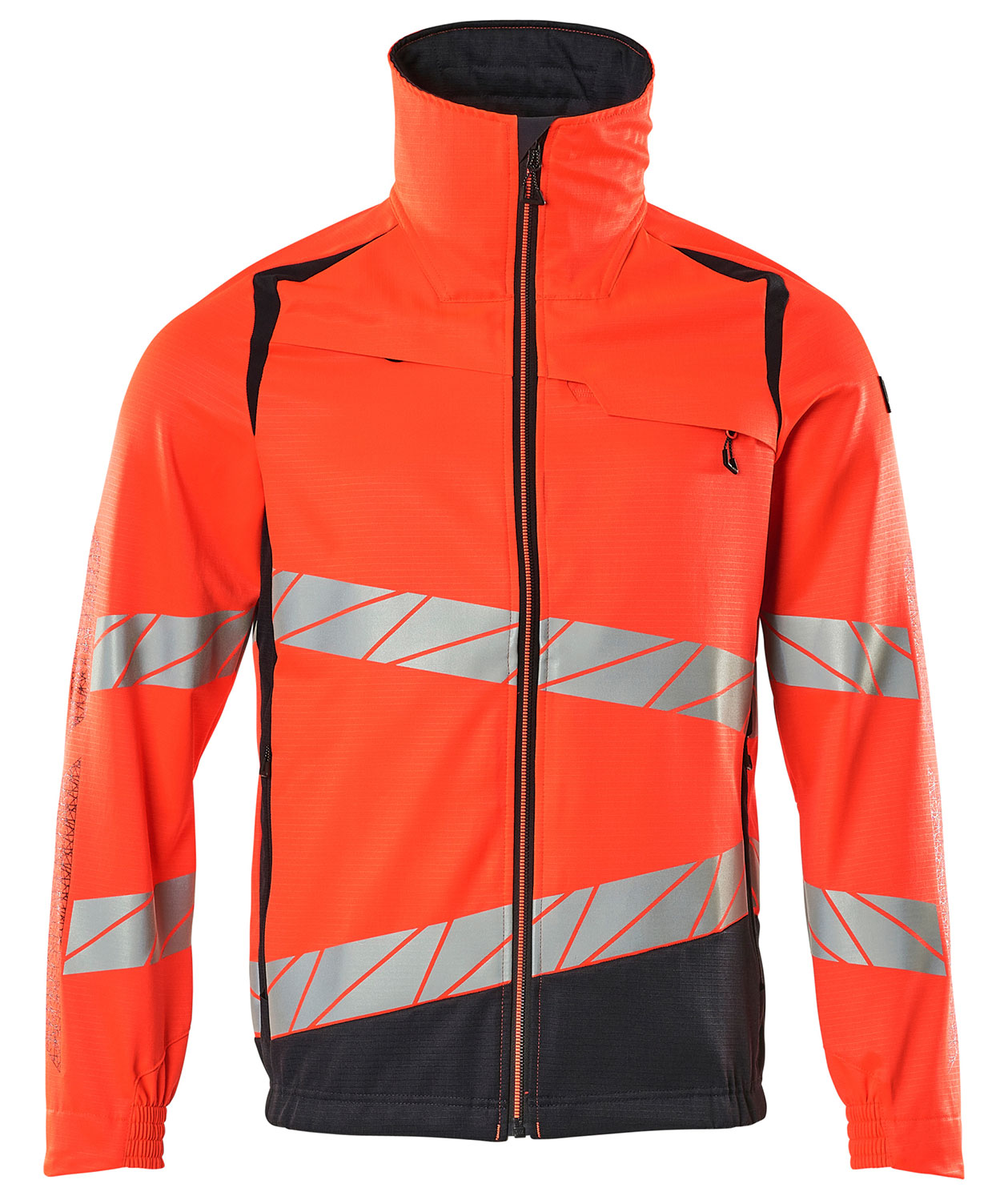 Mascot Accelerate Safe jacket, Hi-Vis Red/Dark Marine, Hi-Vis Red/Dark Marine, swatch