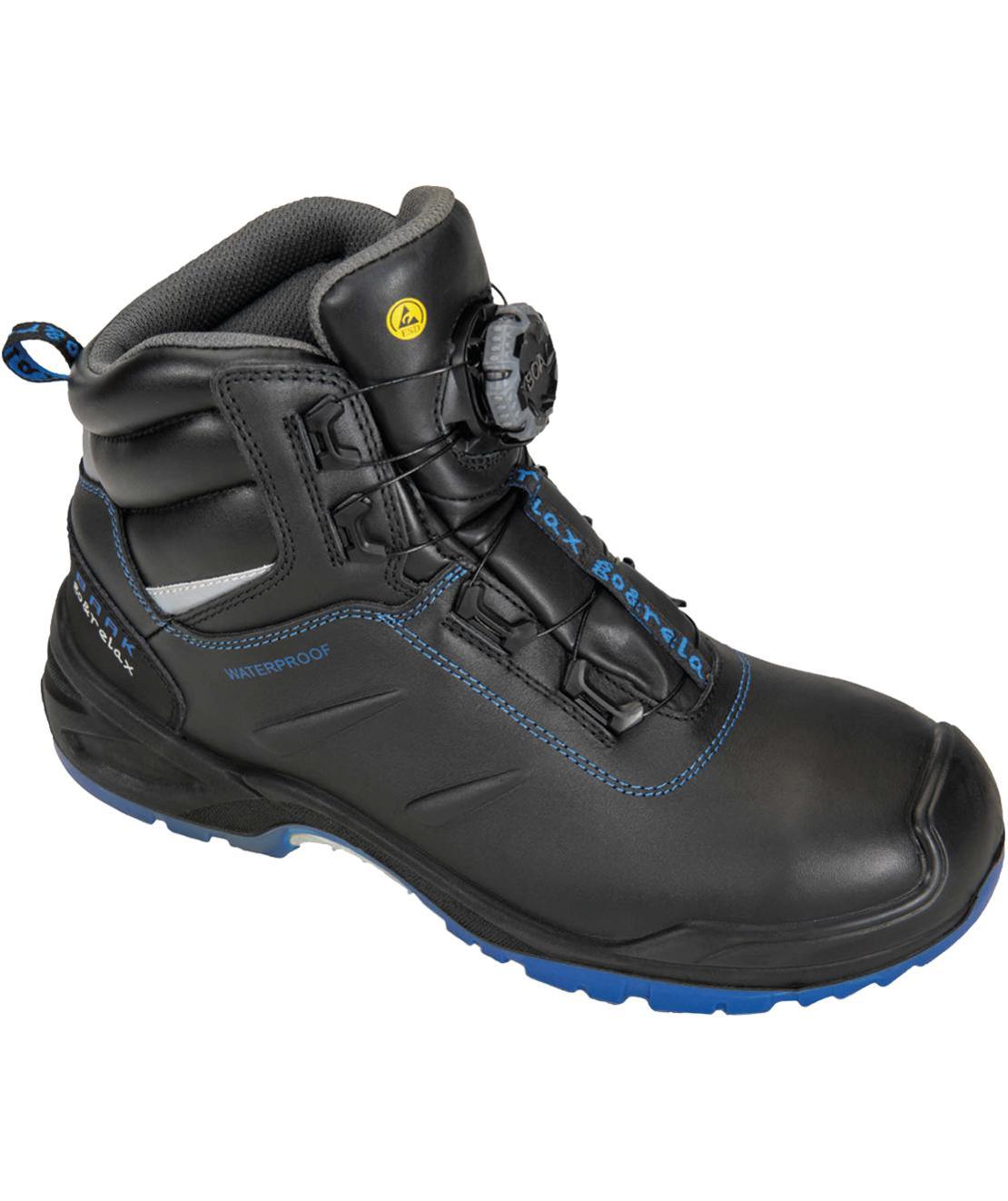 BAAK Hunter skyddsk&auml;ngor S3, Svart/Bl&aring;, large image number 0