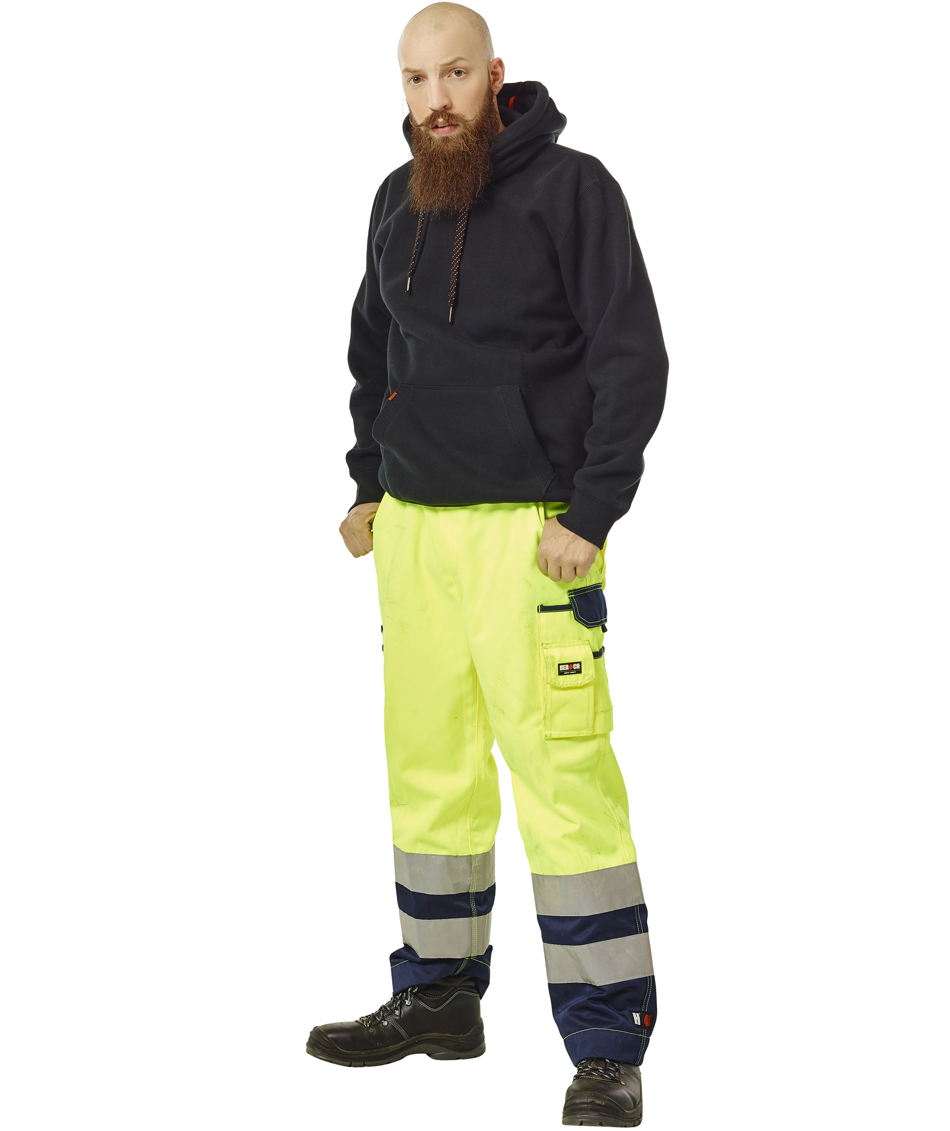 HEROCK Hesus hoodie, Black, large image number 1