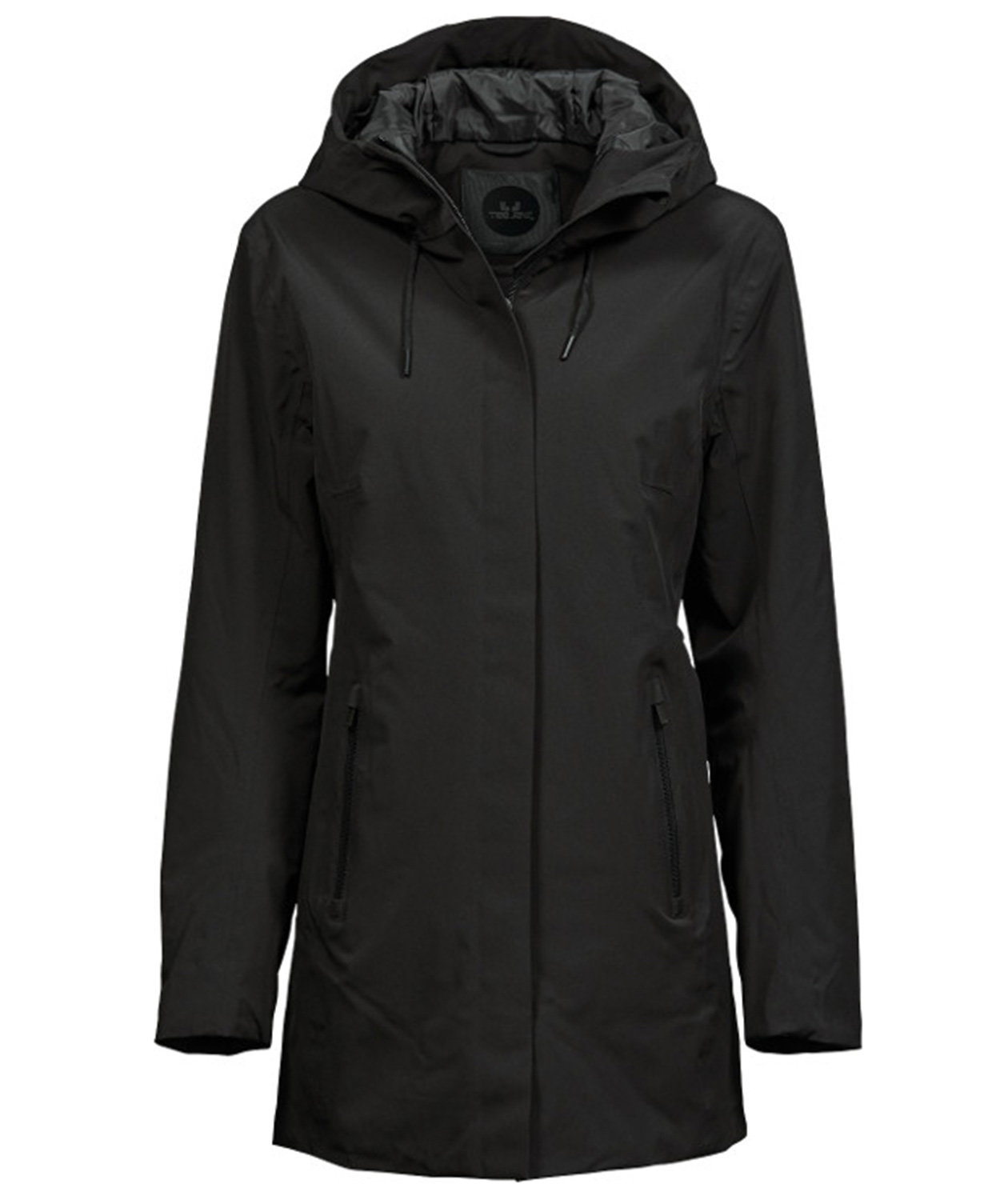 Tee Jays All Weather dam parka jacka, Svart