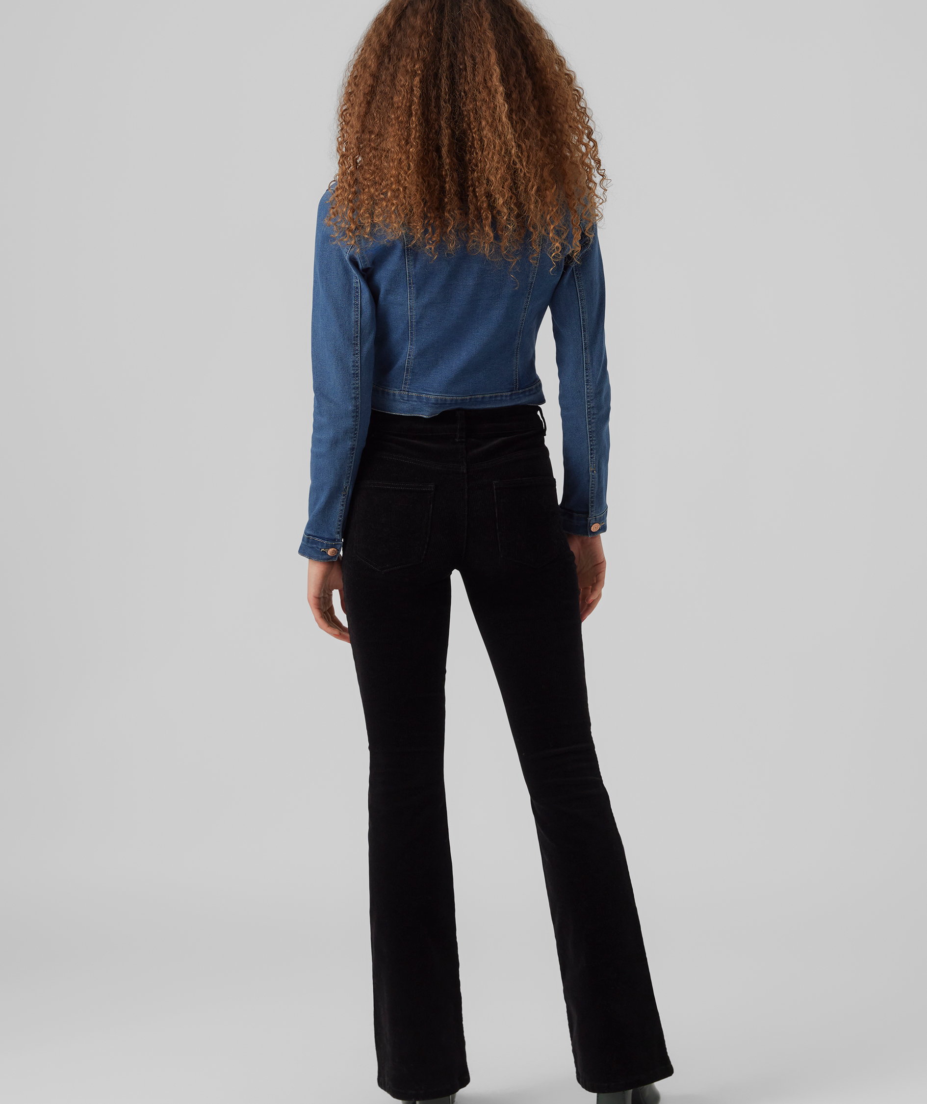 Vero Moda VMLUNA Denim Jacke, Medium Blue Denim, large image number 3