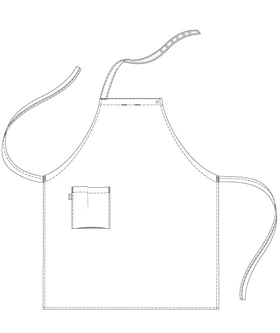 Segers 4579 sm&aelig;kforkl&aelig;de med lomme, Khaki, Khaki, large image number 2