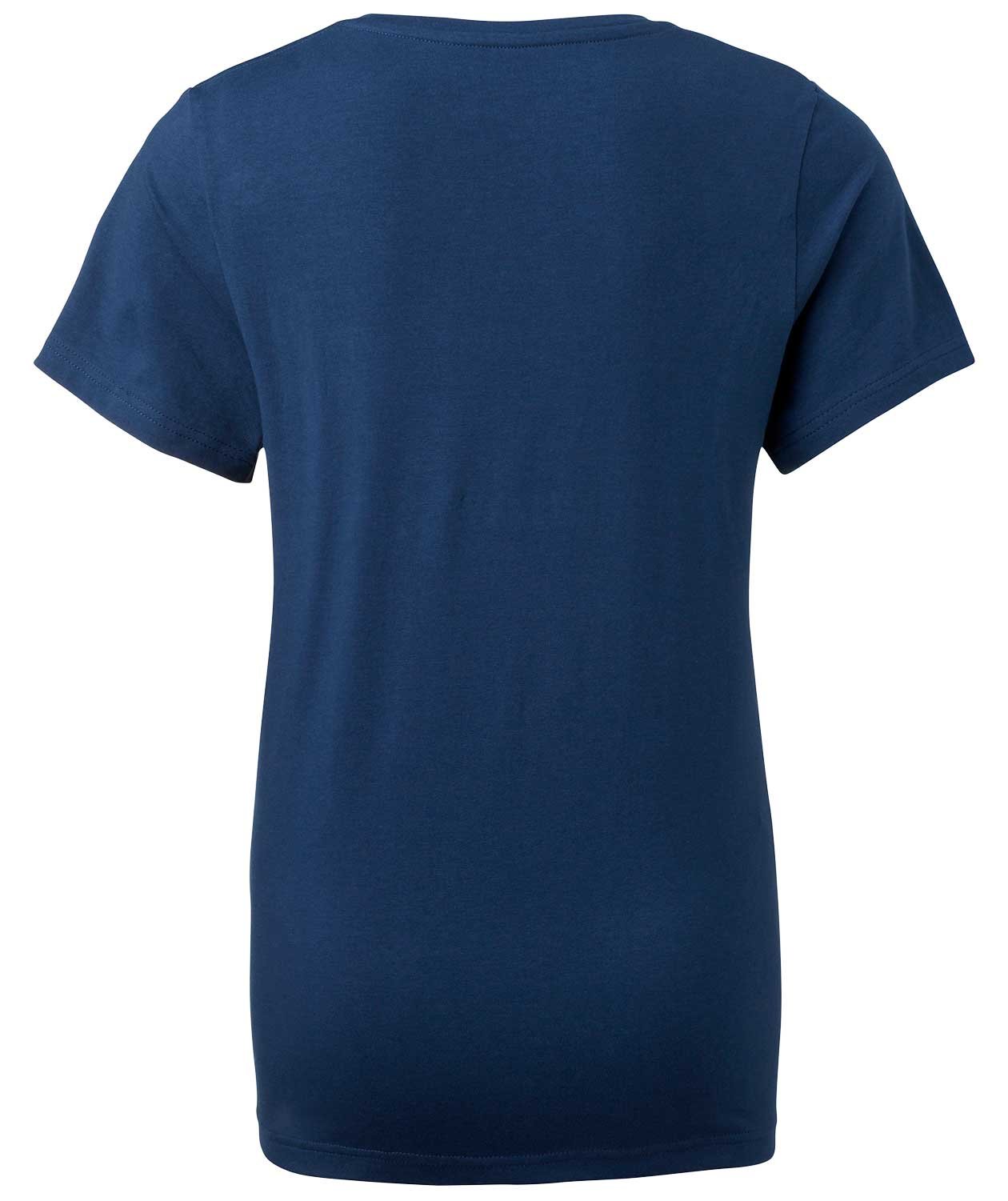 South West Nora &oslash;kologisk dame T-skjorte, Indigobl&aring;, large image number 2