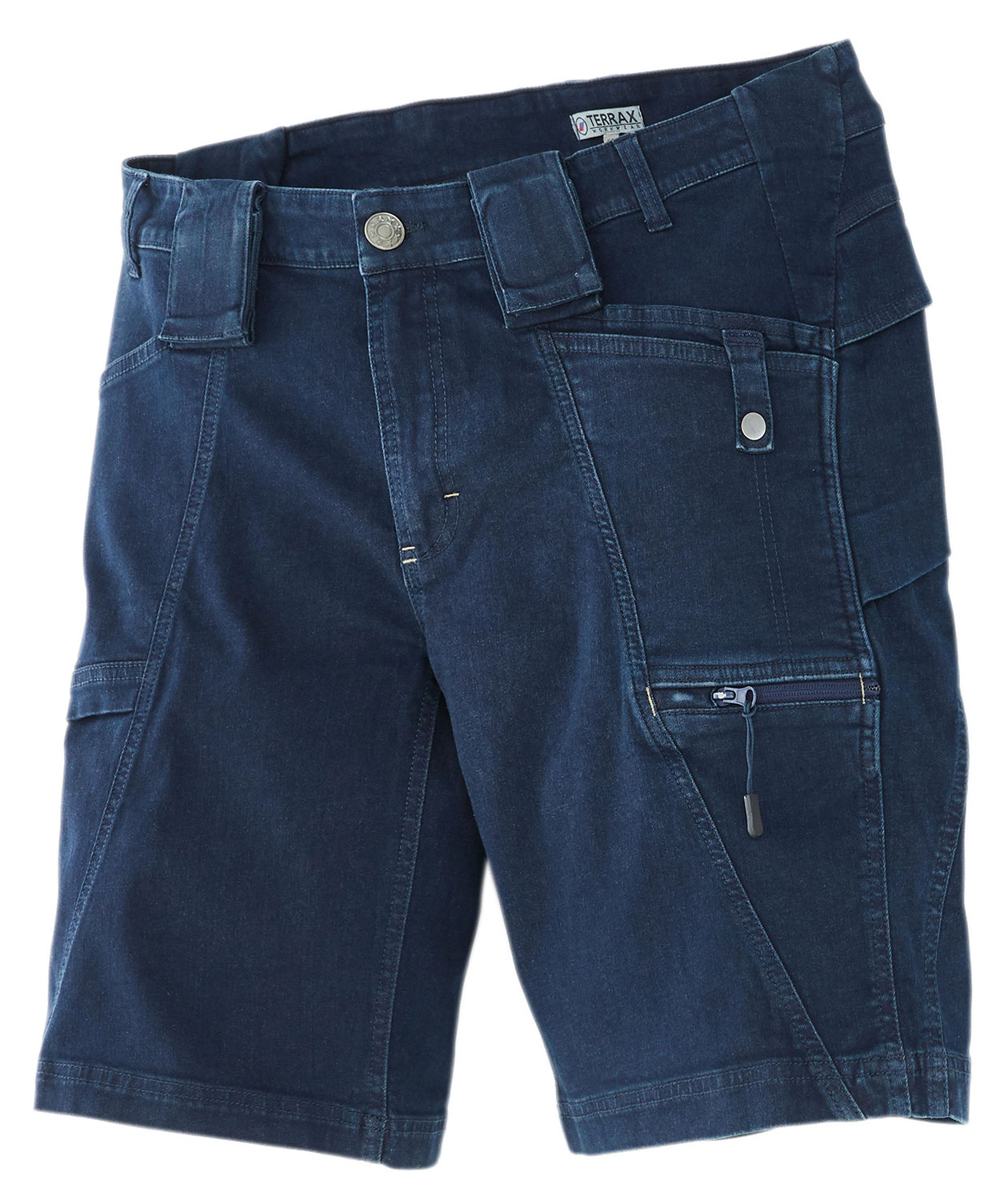 Terrax denim arbetsshorts