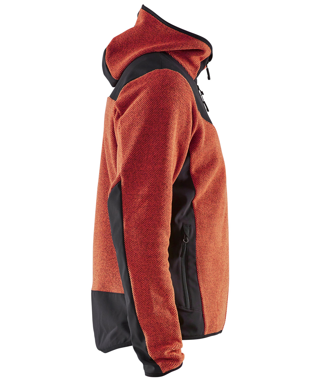 Bl&aring;kl&auml;der knitted jacket, Burnt Red/Black, large image number 2