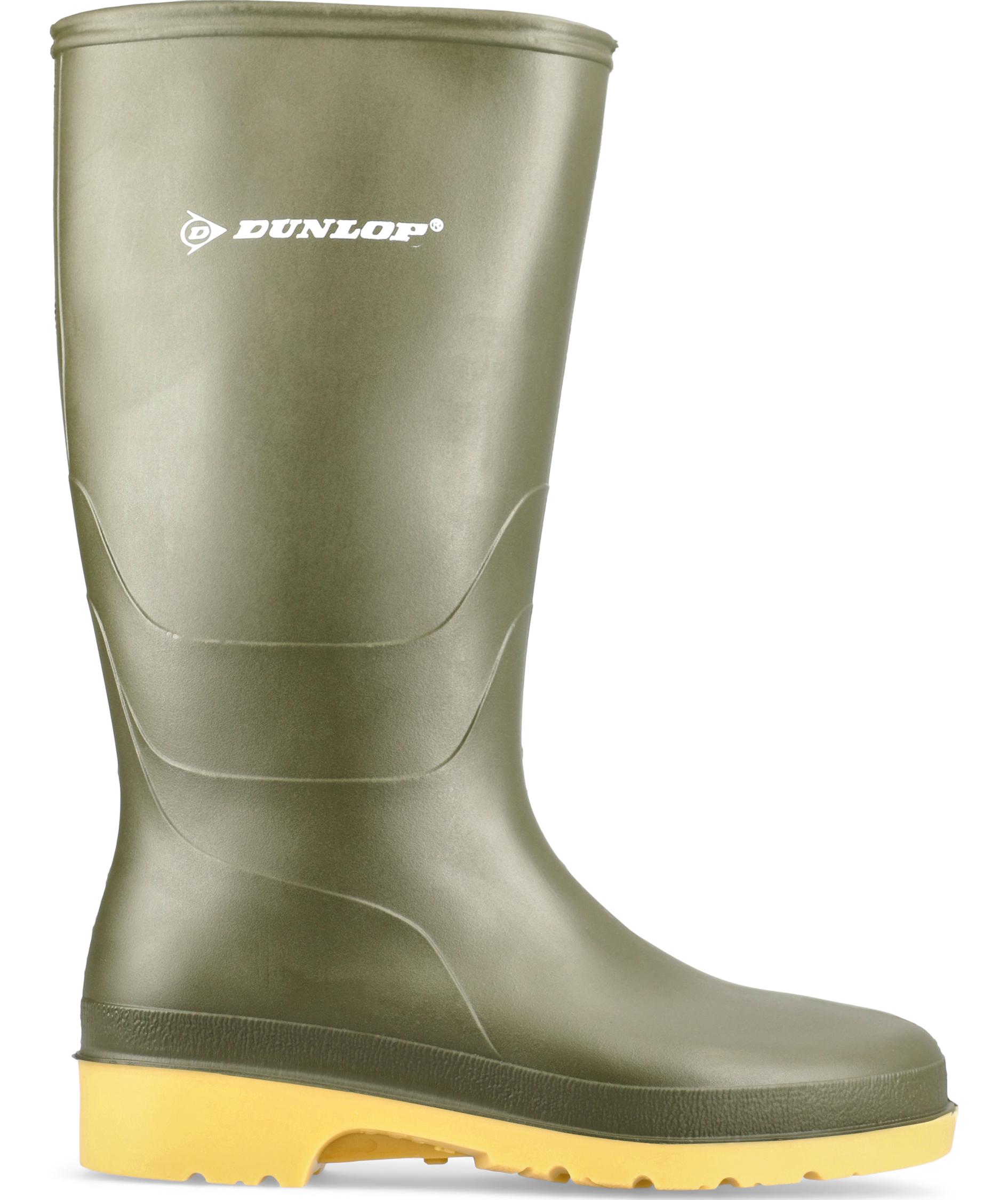 Dunlop Dull Gummistiefel f&uuml;r Kinder, Gr&uuml;n