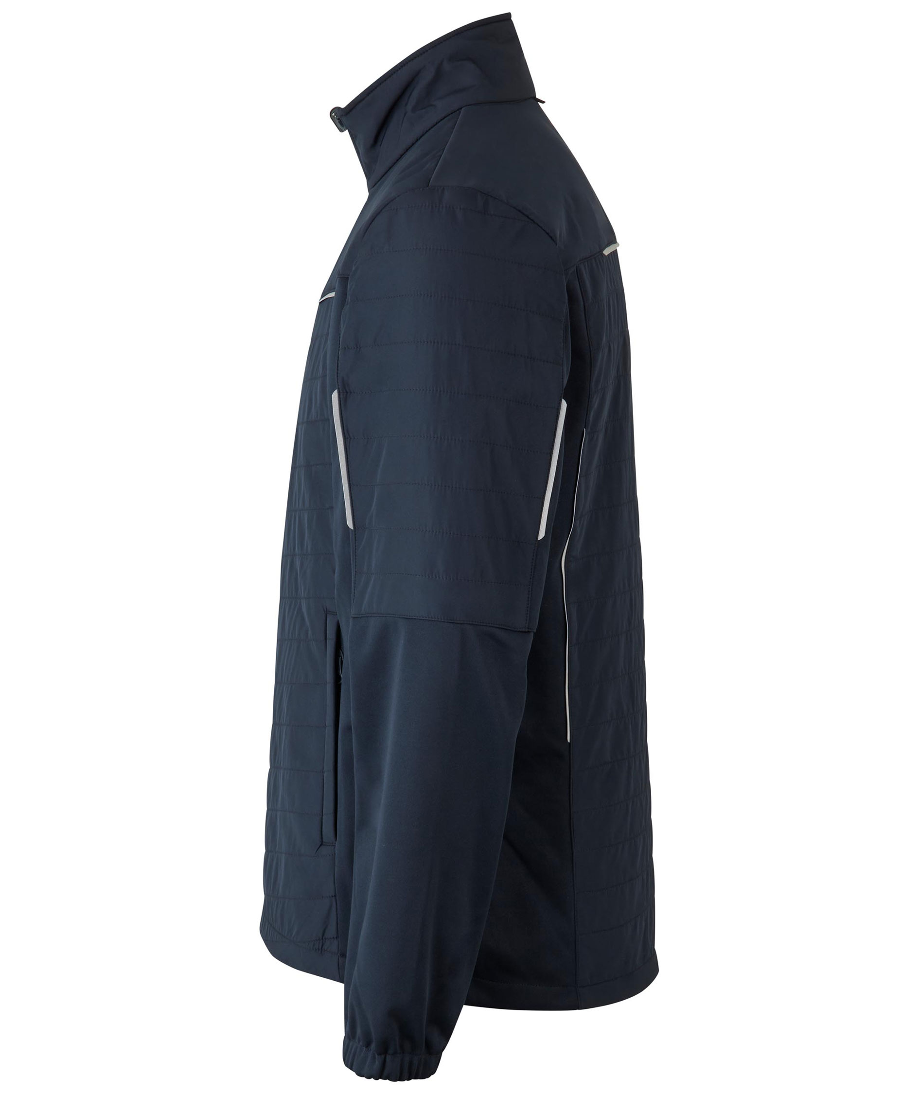 ID&nbsp;Zip'n'mix hybrid jacket, Navy, large image number 3