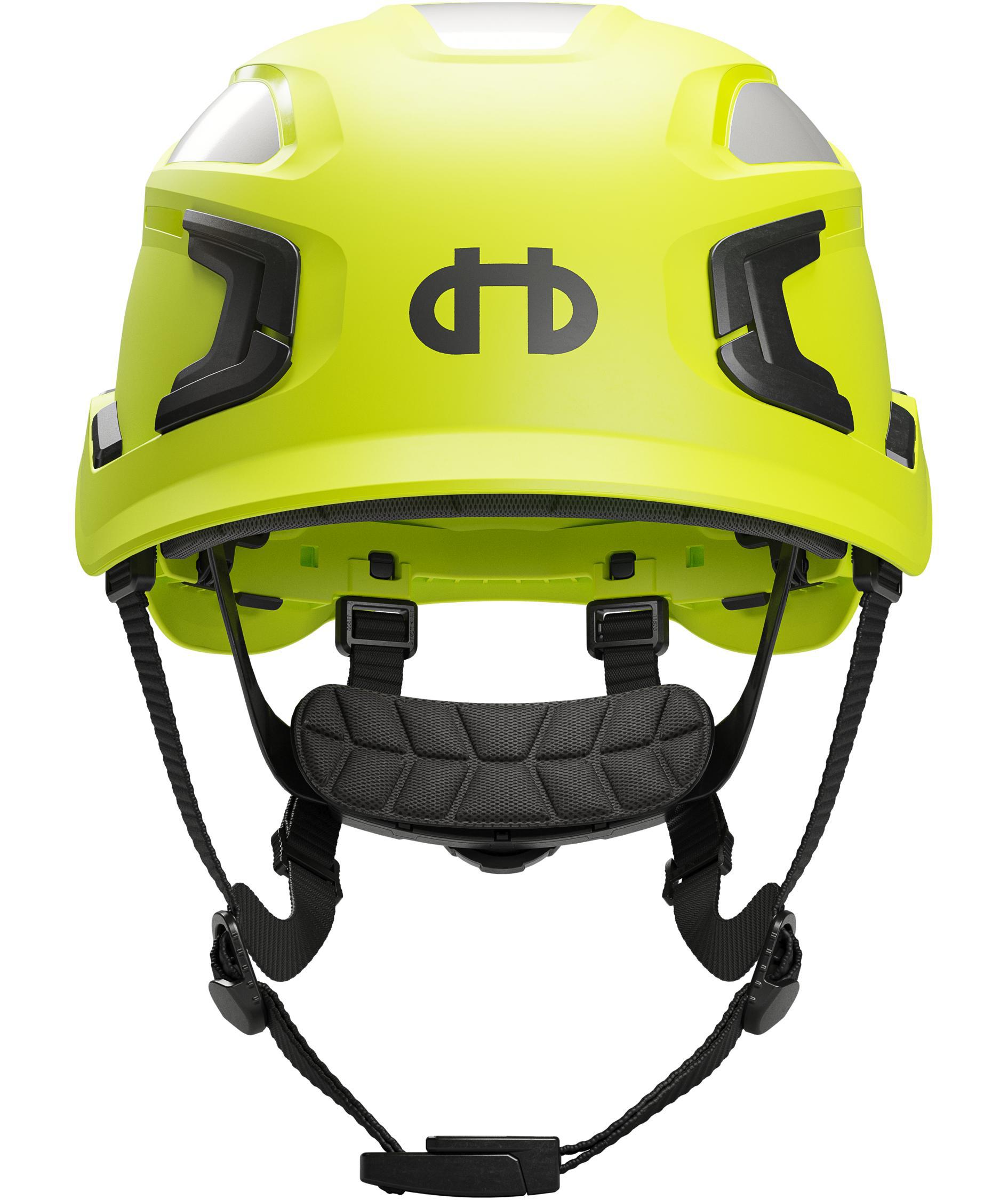 Hellberg Sector icke-ventilerad skyddshj&auml;lm, Neon gul, Neon gul, large image number 3