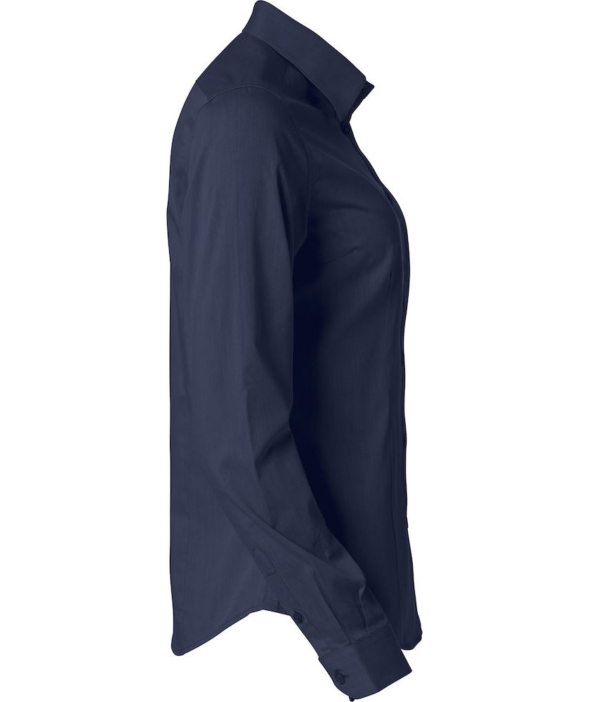 Clique Clare skjorta dam, M&ouml;rk Marinbl&aring;, large image number 3