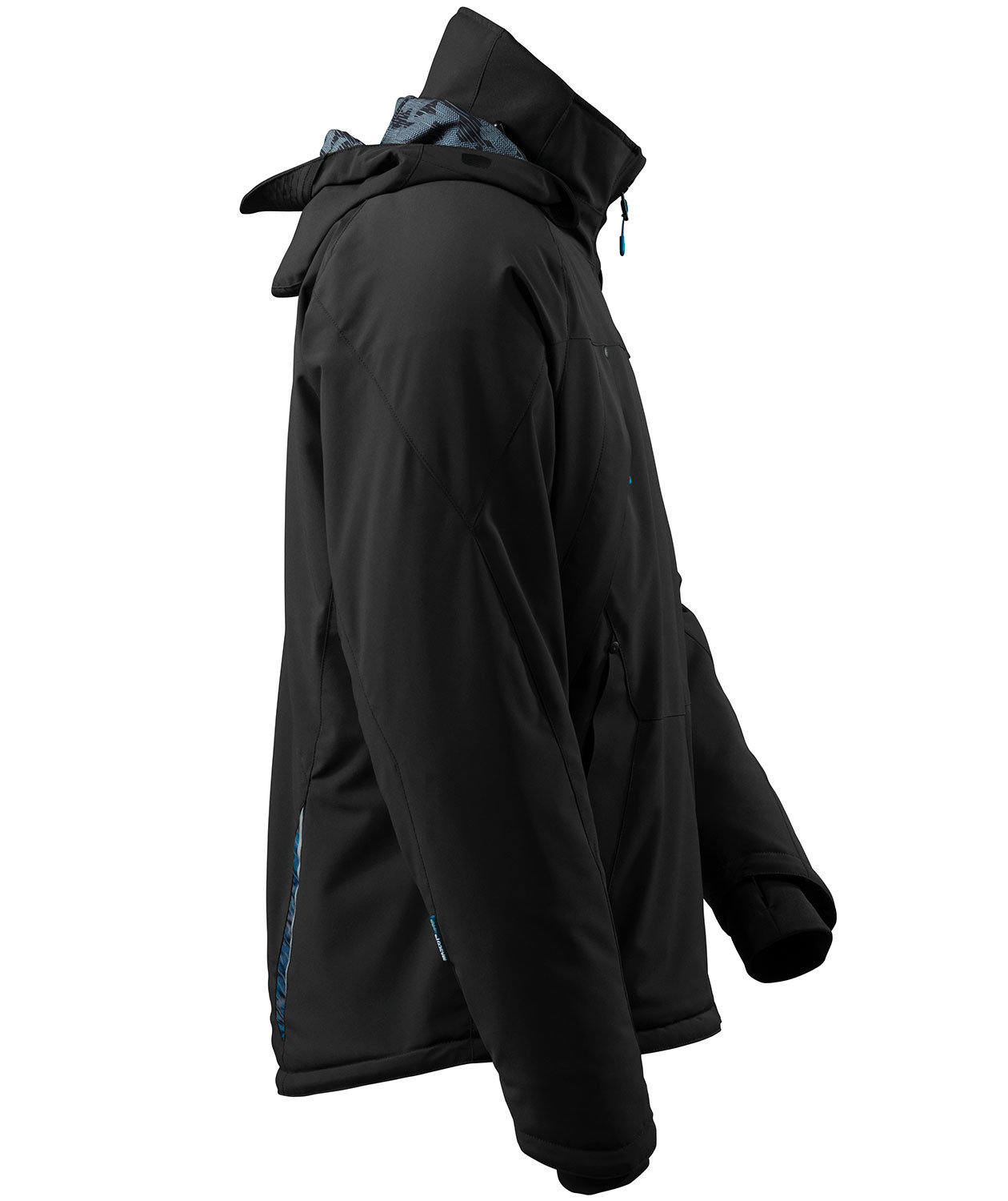 Mascot Advanced vinterjakke full stretch, Svart, large image number 3