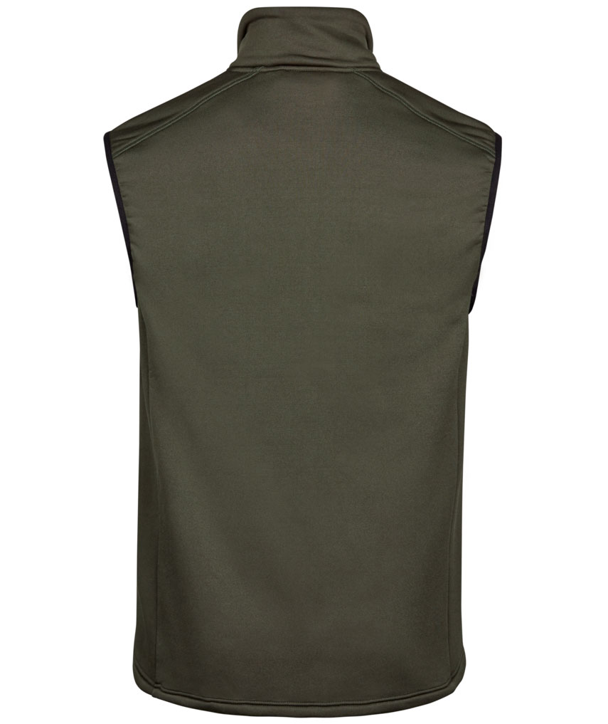 Tee Jays Stretch fleece bodywarmer, Deep Green, large image number 2