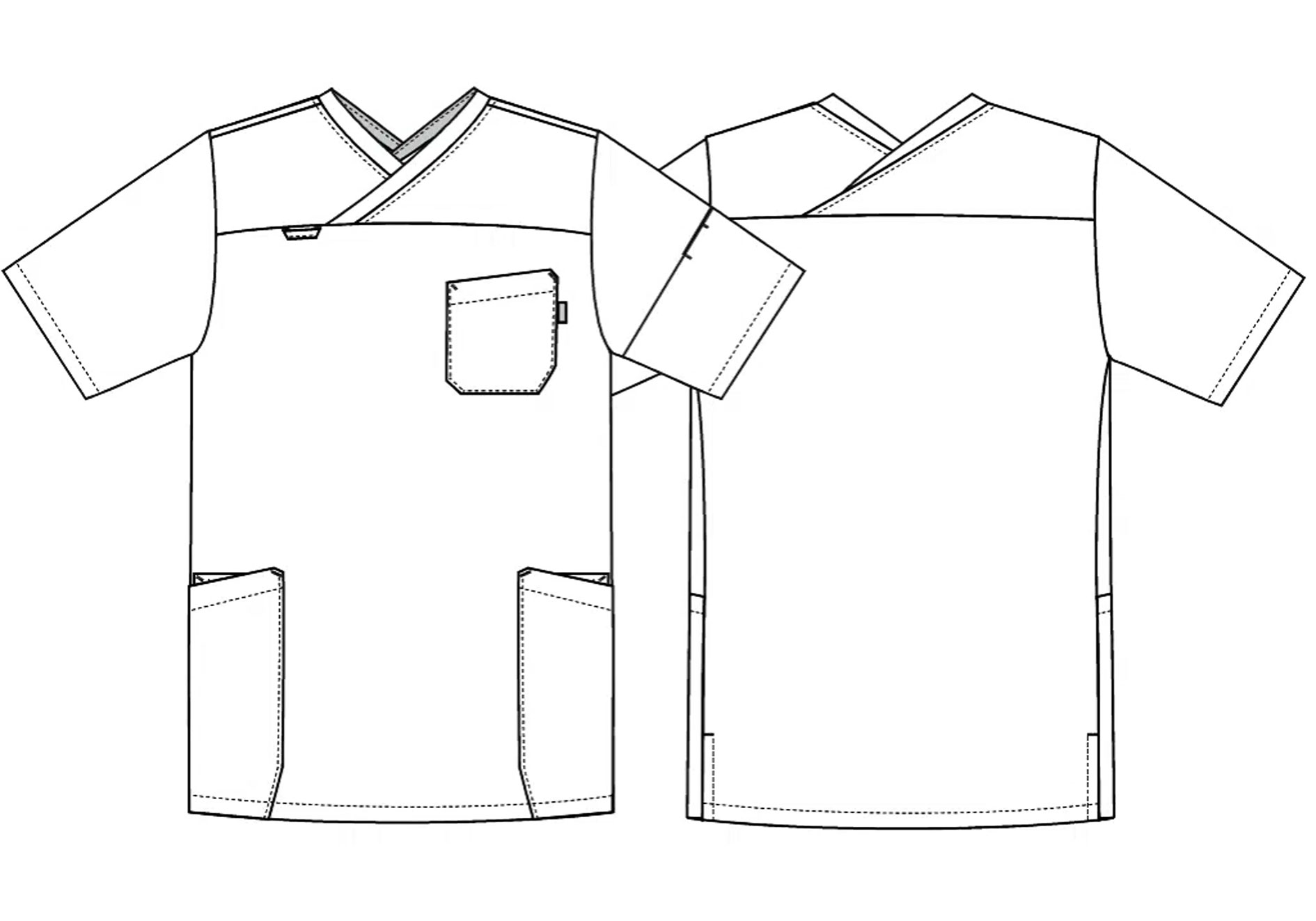 Kentaur Clever C7 smock, Paradise Green, large image number 2