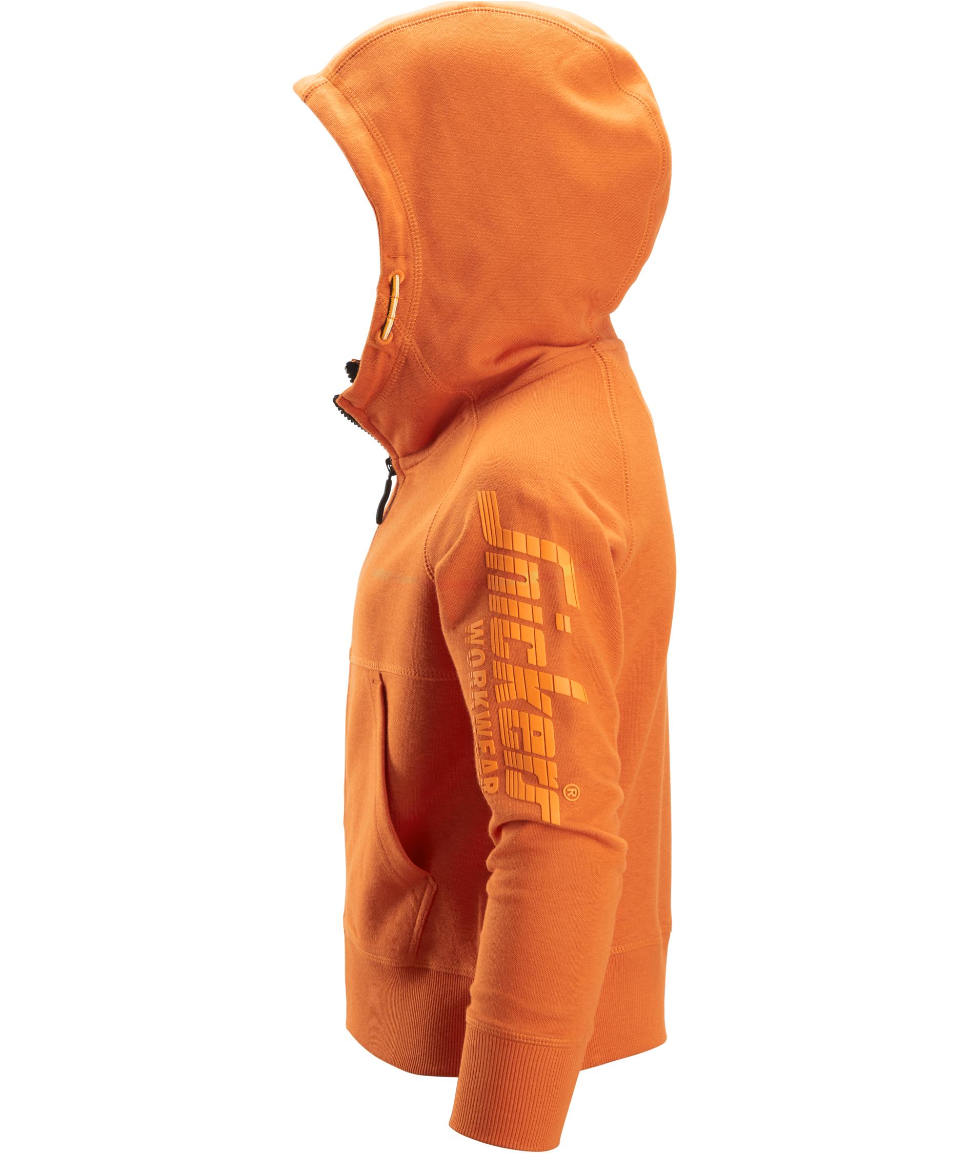 Snickers hoodie 7512  for kids, Warm Orange, large image number 4