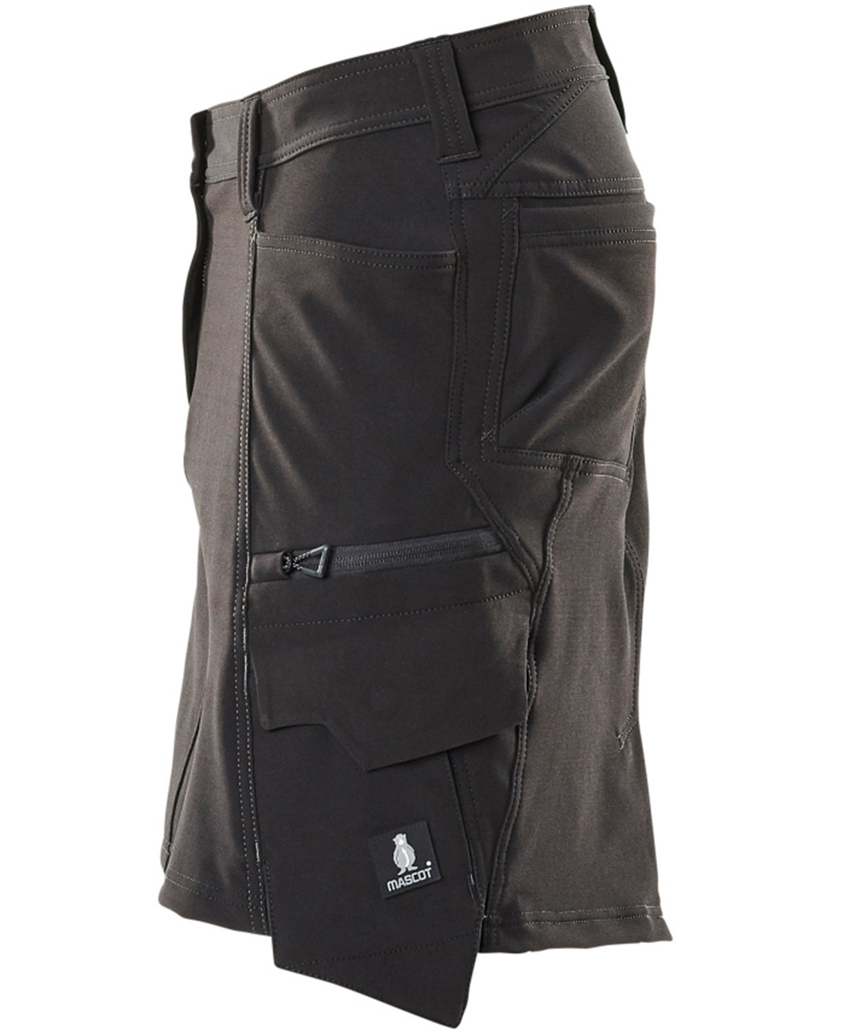 Mascot Accelerate pearl fit kjol, Svart, large image number 3