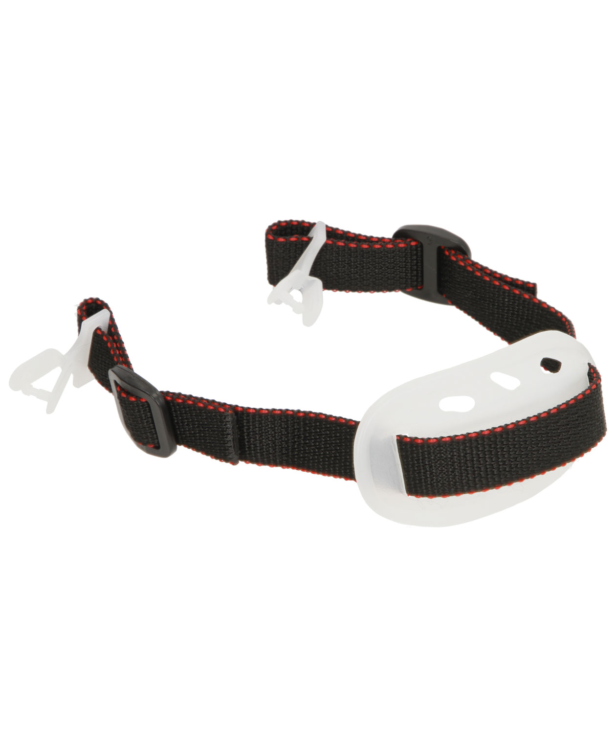 Kramp hagerem til sikkerhedshjelm, Sort/Hvid