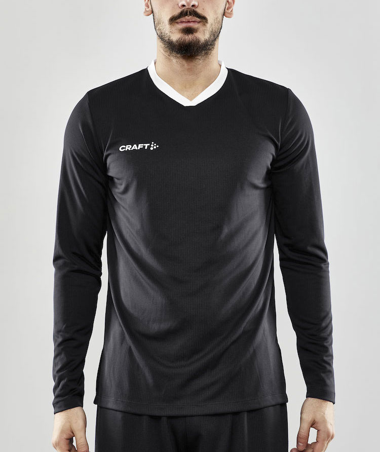 Craft Progress l&aring;ng&auml;rmad Basketball tr&ouml;ja, Svart